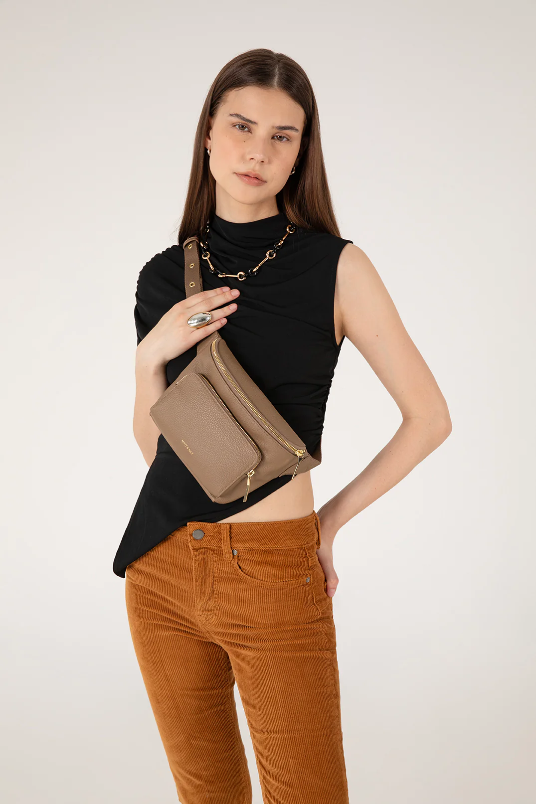 KORA Vegan Belt Bag - Grain - Image 36