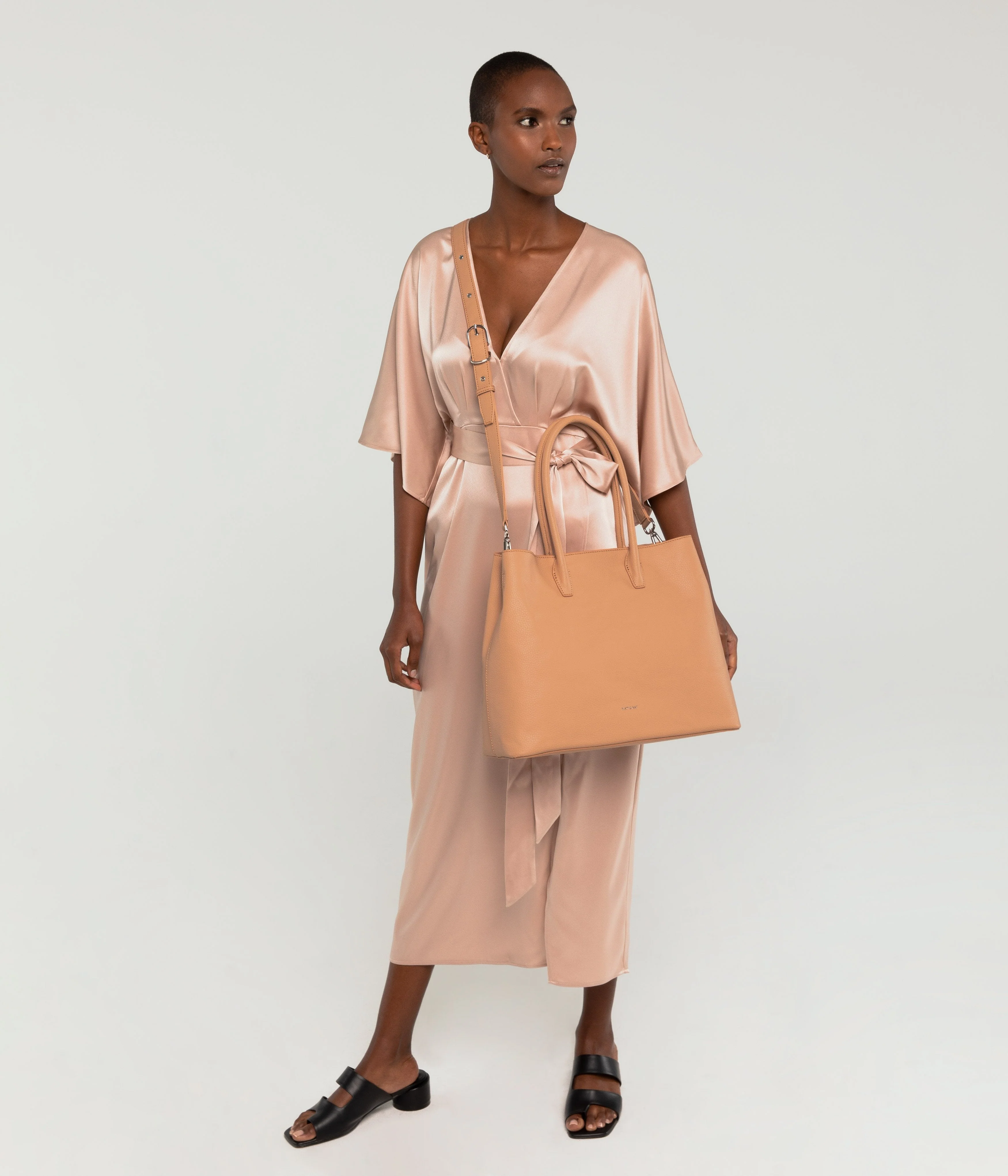 KRISTA Vegan Satchel - Purity - Image 12