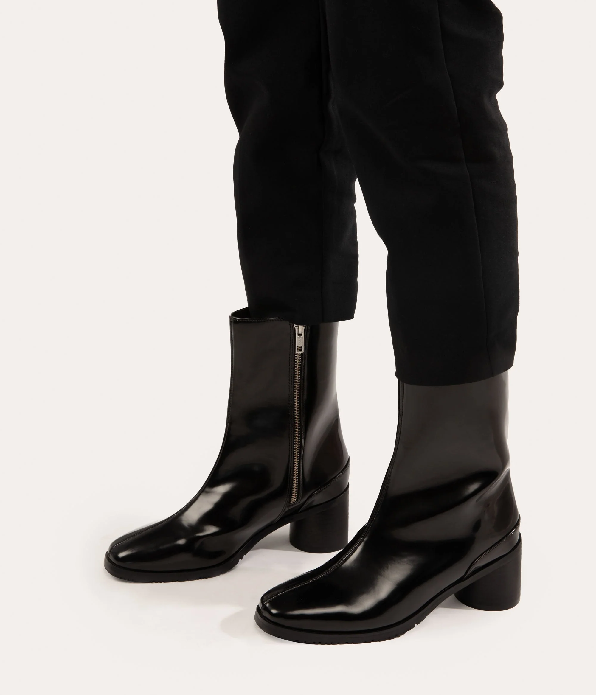 LIAM Women's Vegan High Heel Boots - Image 4