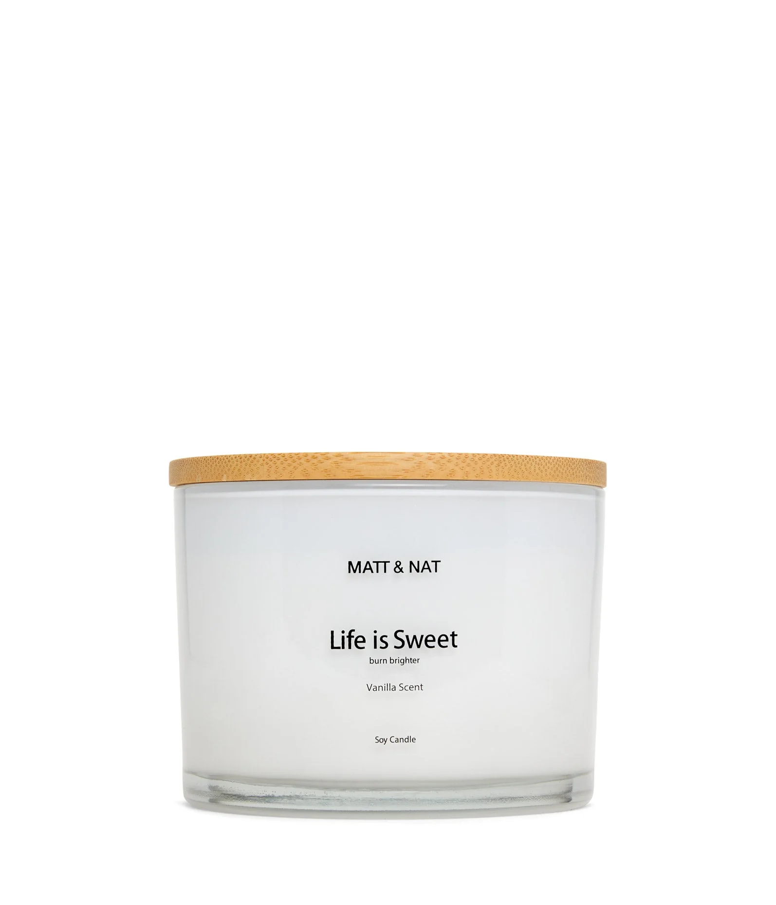 Life Is Sweet Large Soy Candle