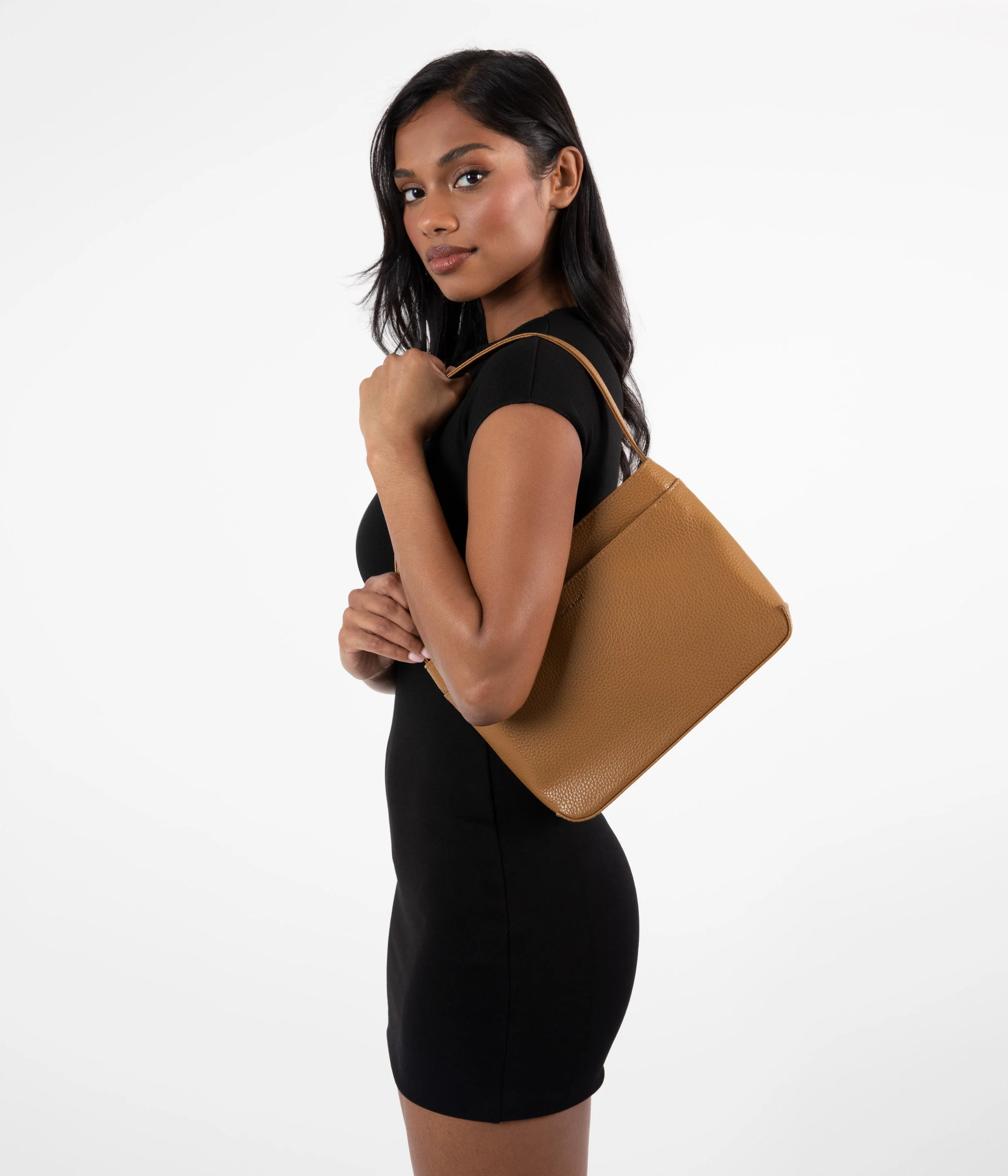 LUISA Sustainable Vegan Shoulder Bag - Purity - Image 71
