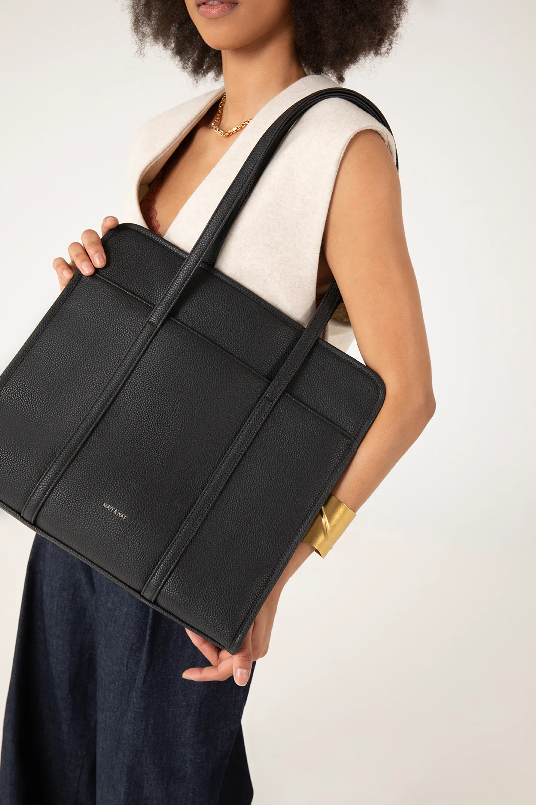 LUSIK Vegan Tote Bag – Grain - Image 3
