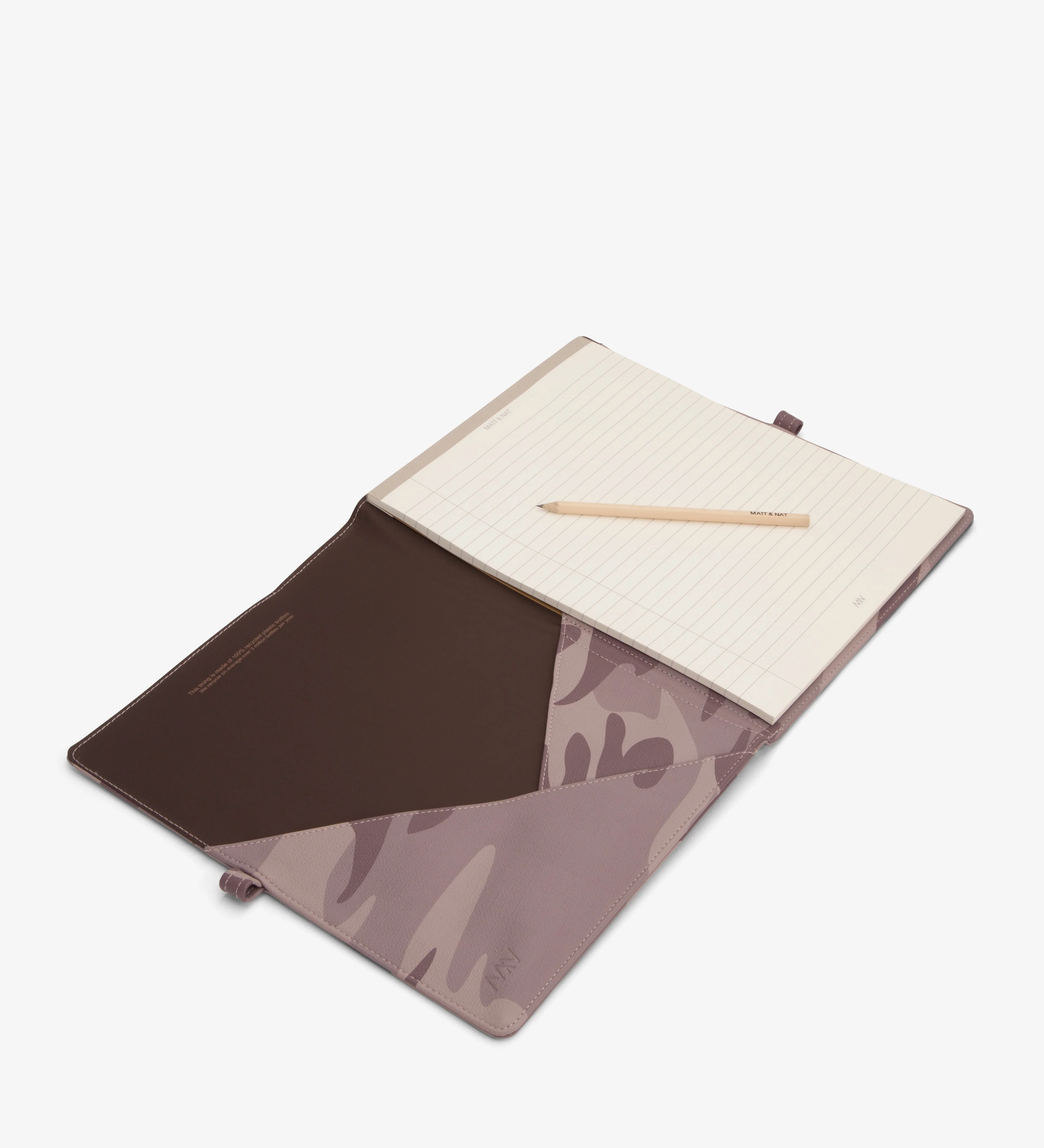 MAGISTRALSM Small Vegan Notepad Cover - Camo - Image 5