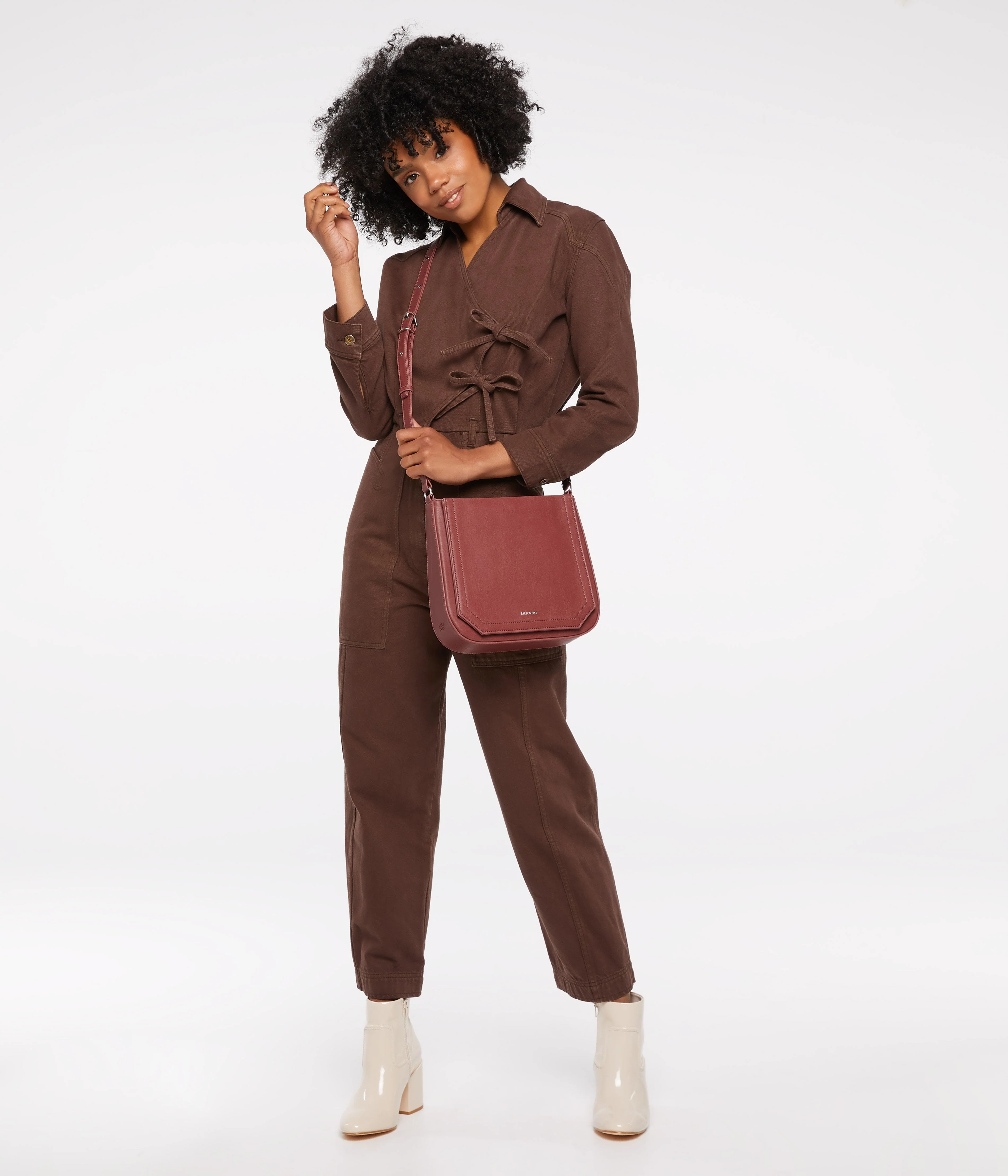 MARASM Small Vegan Crossbody Bag - Vintage - Image 12