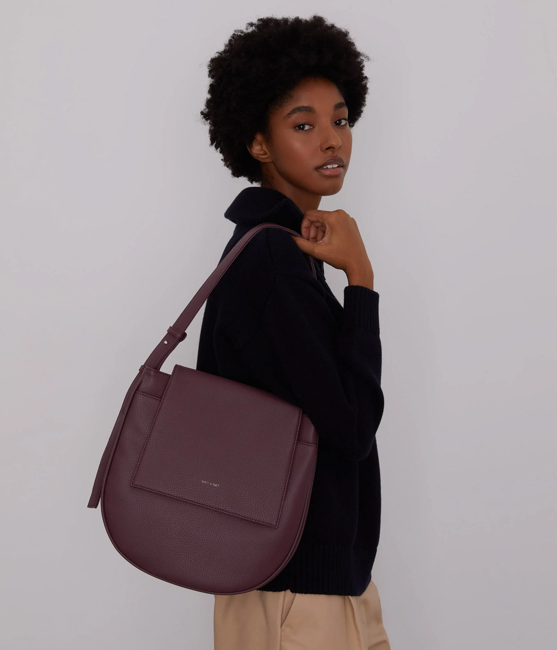 MATCH Vegan Shoulder Bag - Purity - Image 23