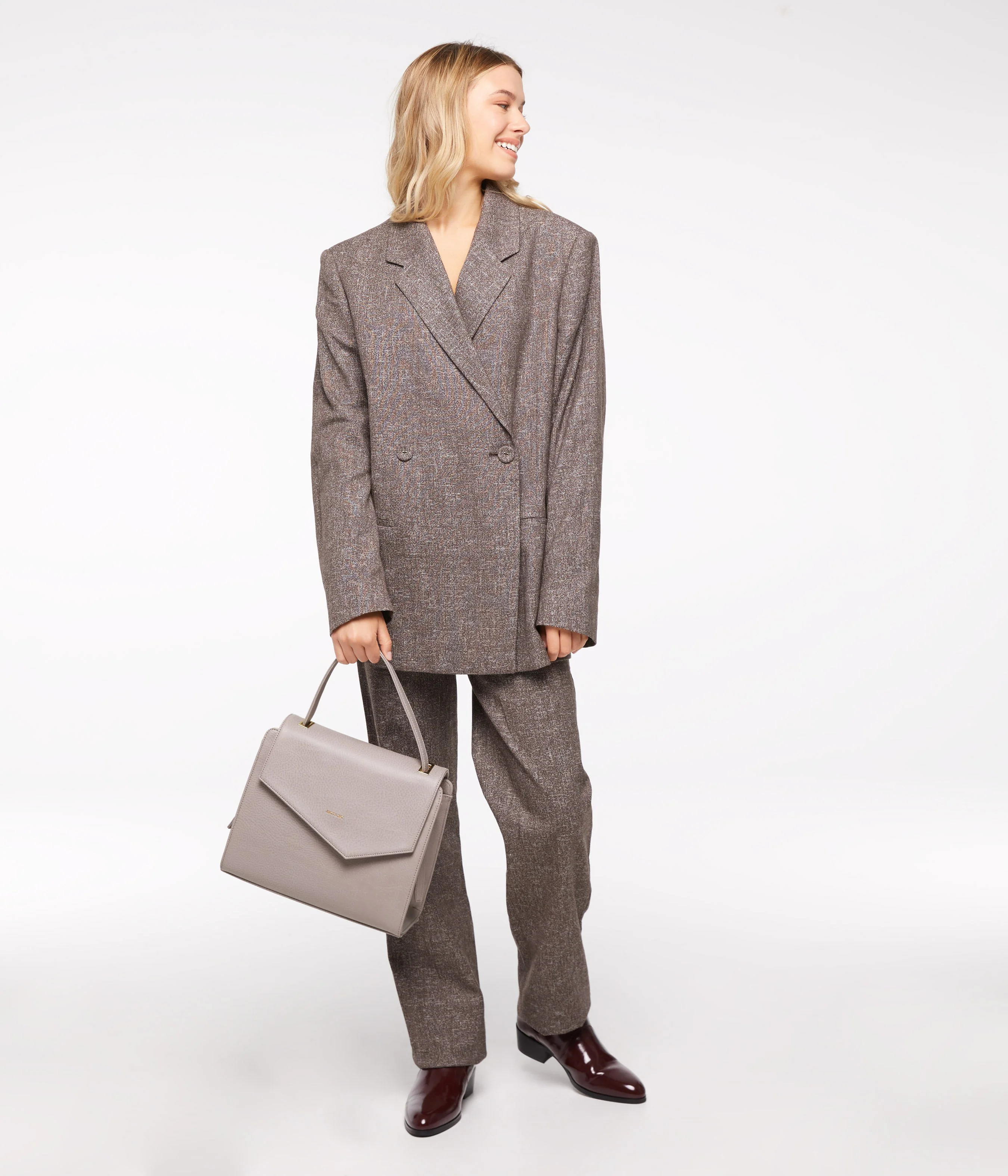 MINJI Vegan Satchel - Dwell - Image 9