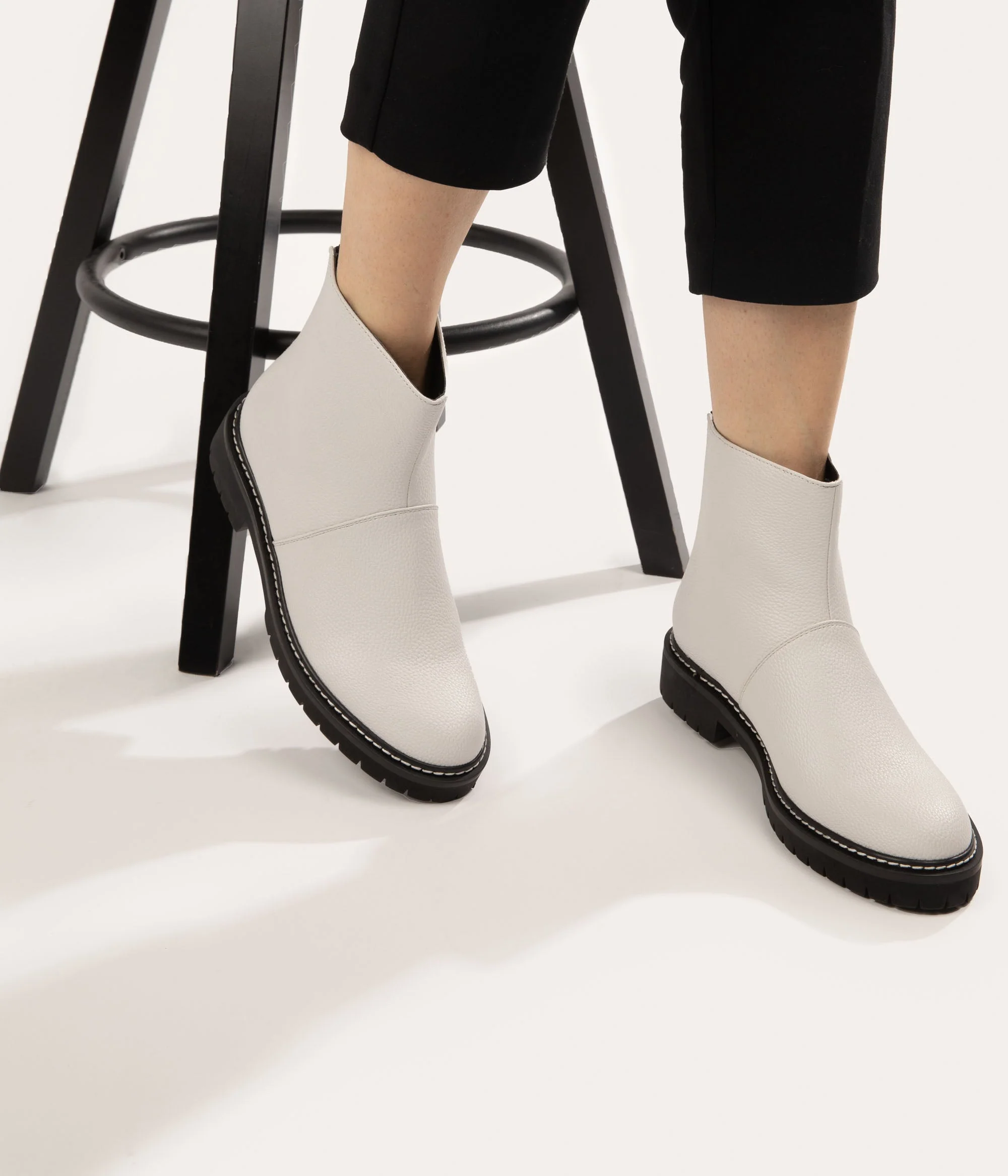 MIRRA Women's Vegan Combat Boots - Image 3