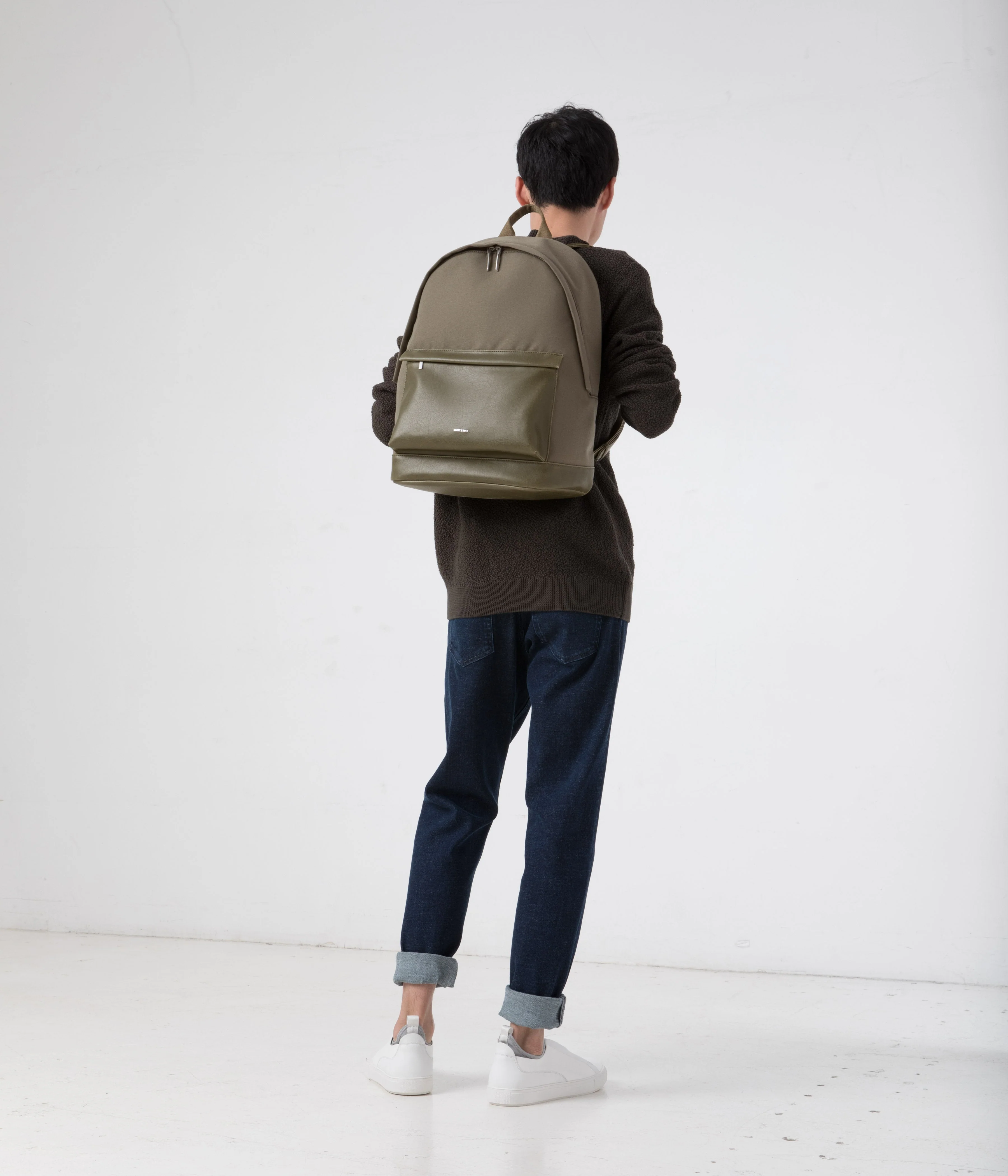 MUNICH LG Large Vegan Backpack - Canvas - Image 5