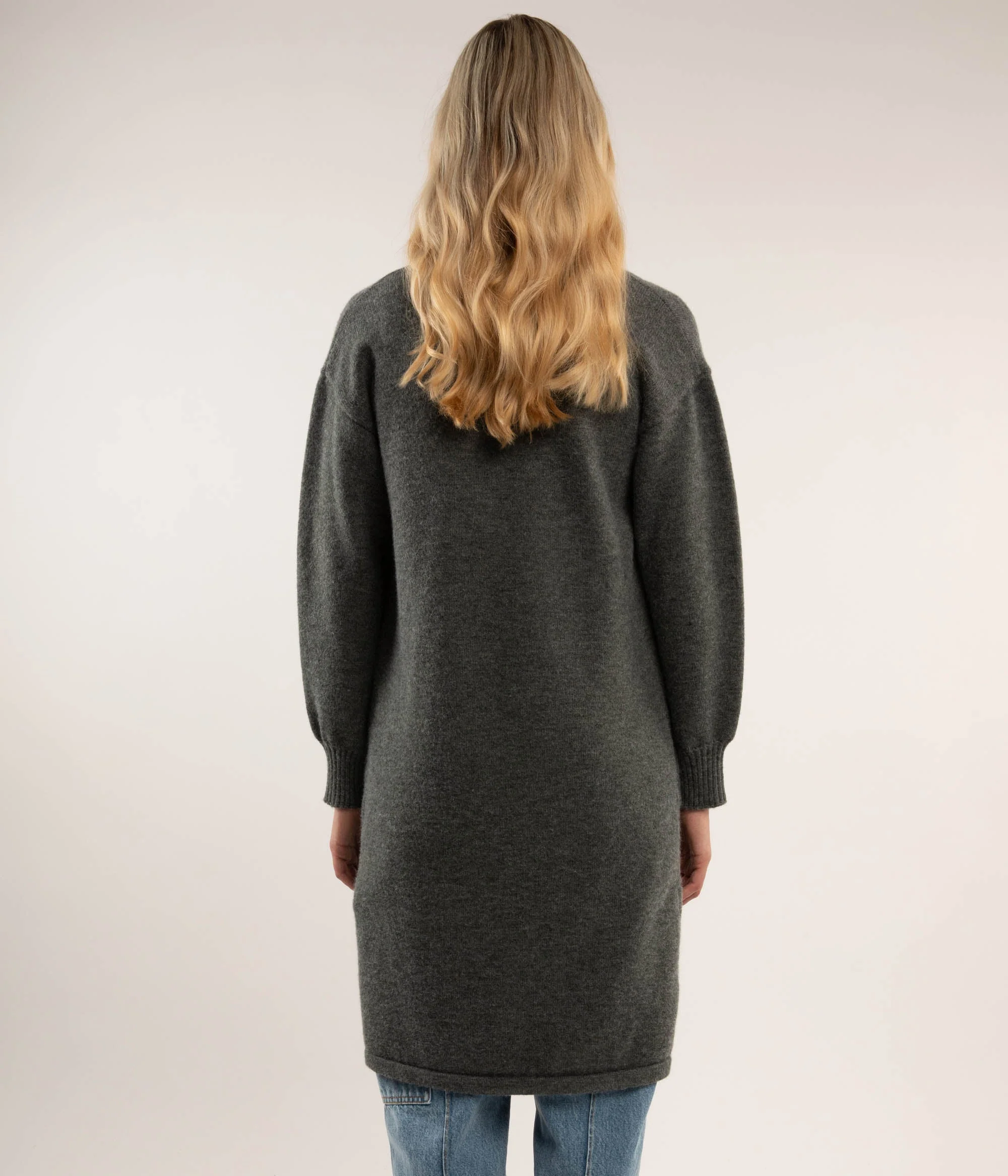 NESS Knee-Length Cardigan - Image 9