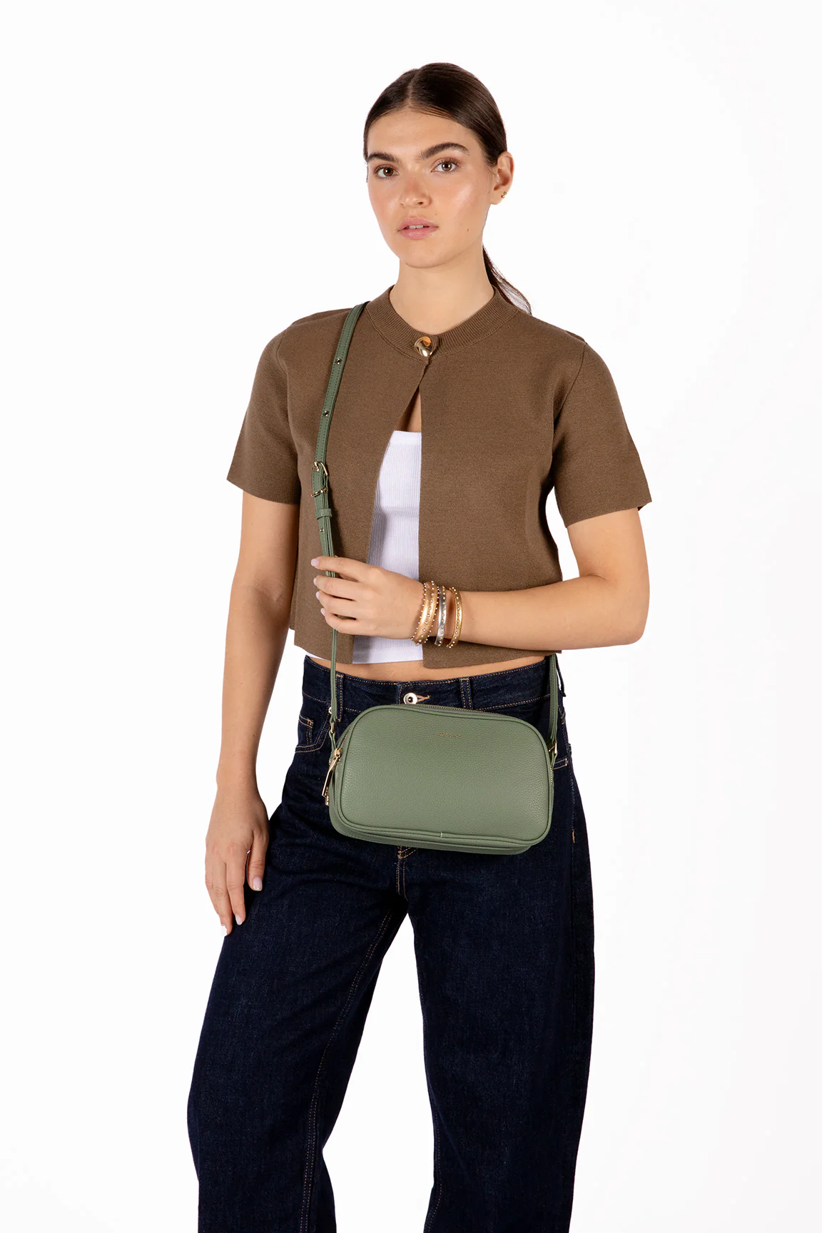PAIR Vegan Crossbody Bag - Grain - Image 69