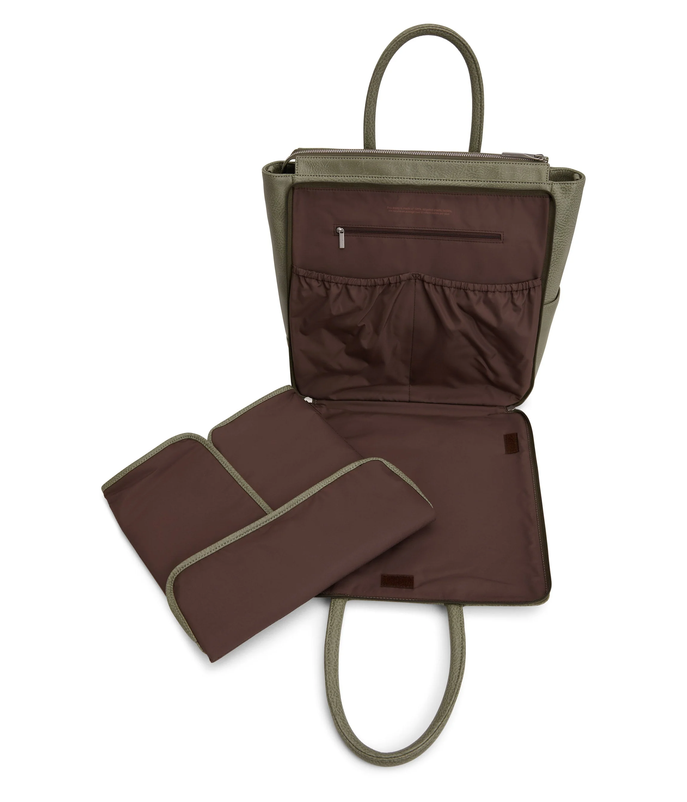 PERCIO Vegan Diaper Bag - Dwell - Image 12