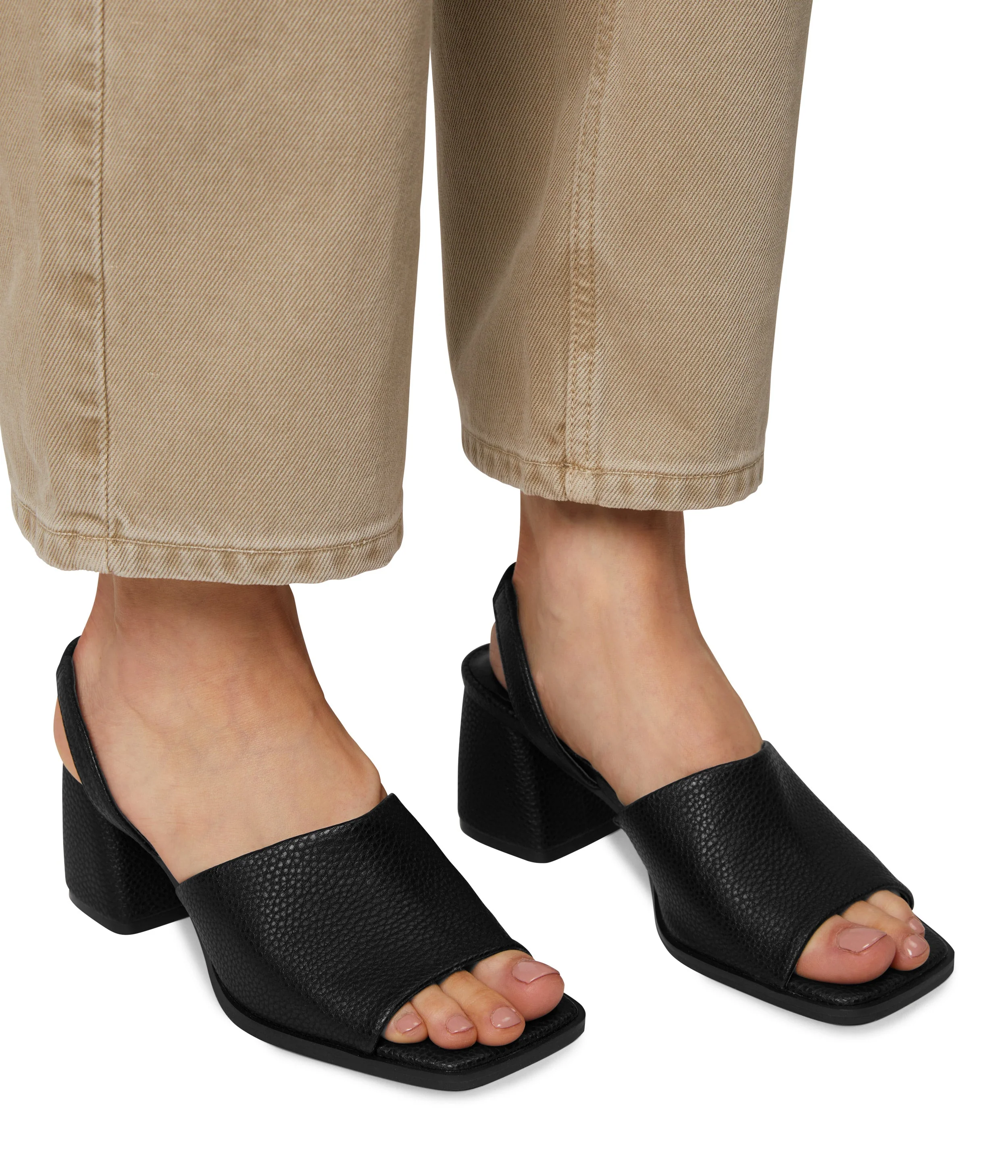 PLUME Women's Vegan Slingback Sandals - Image 7