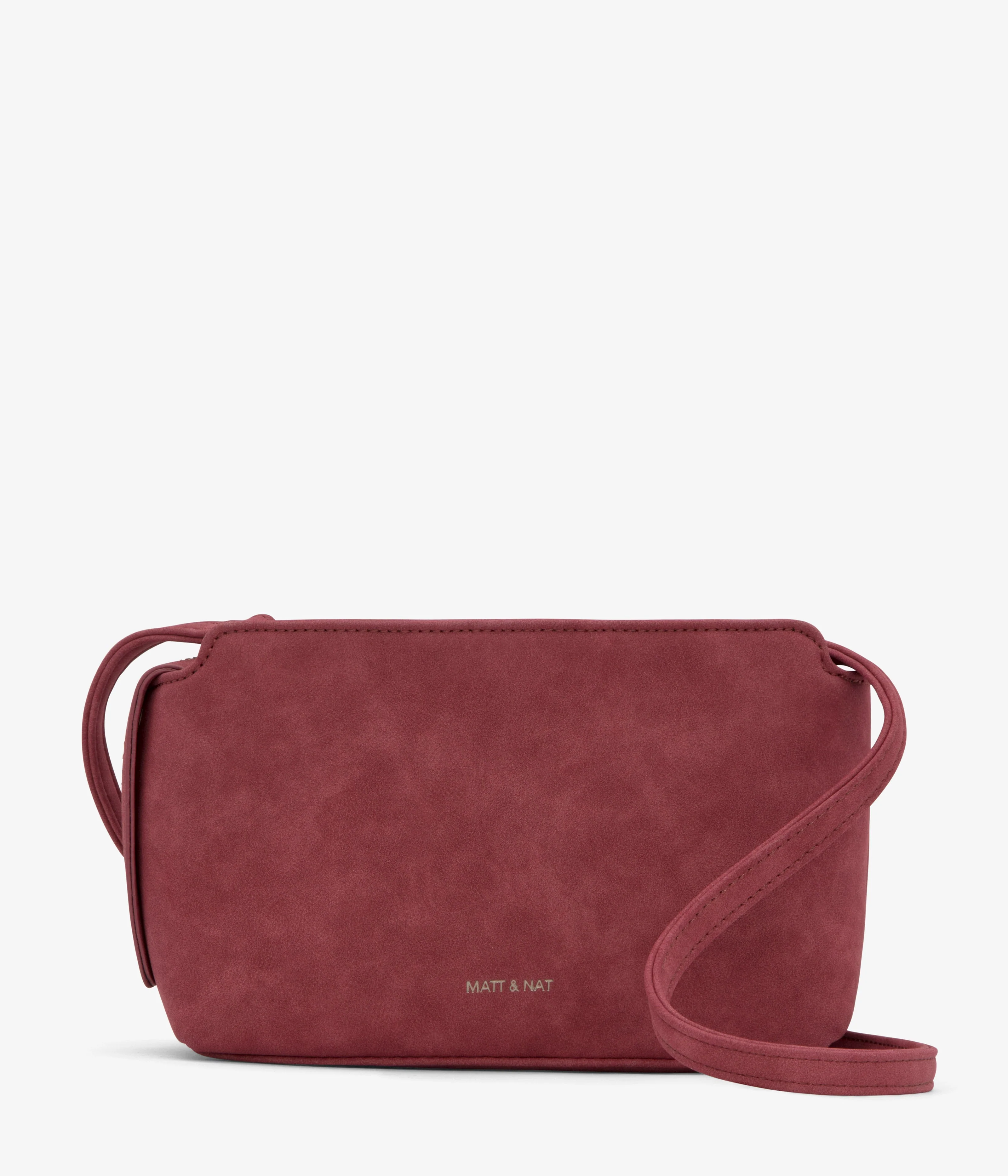 RAVEN Vegan Crossbody Bag - Suede - Image 5