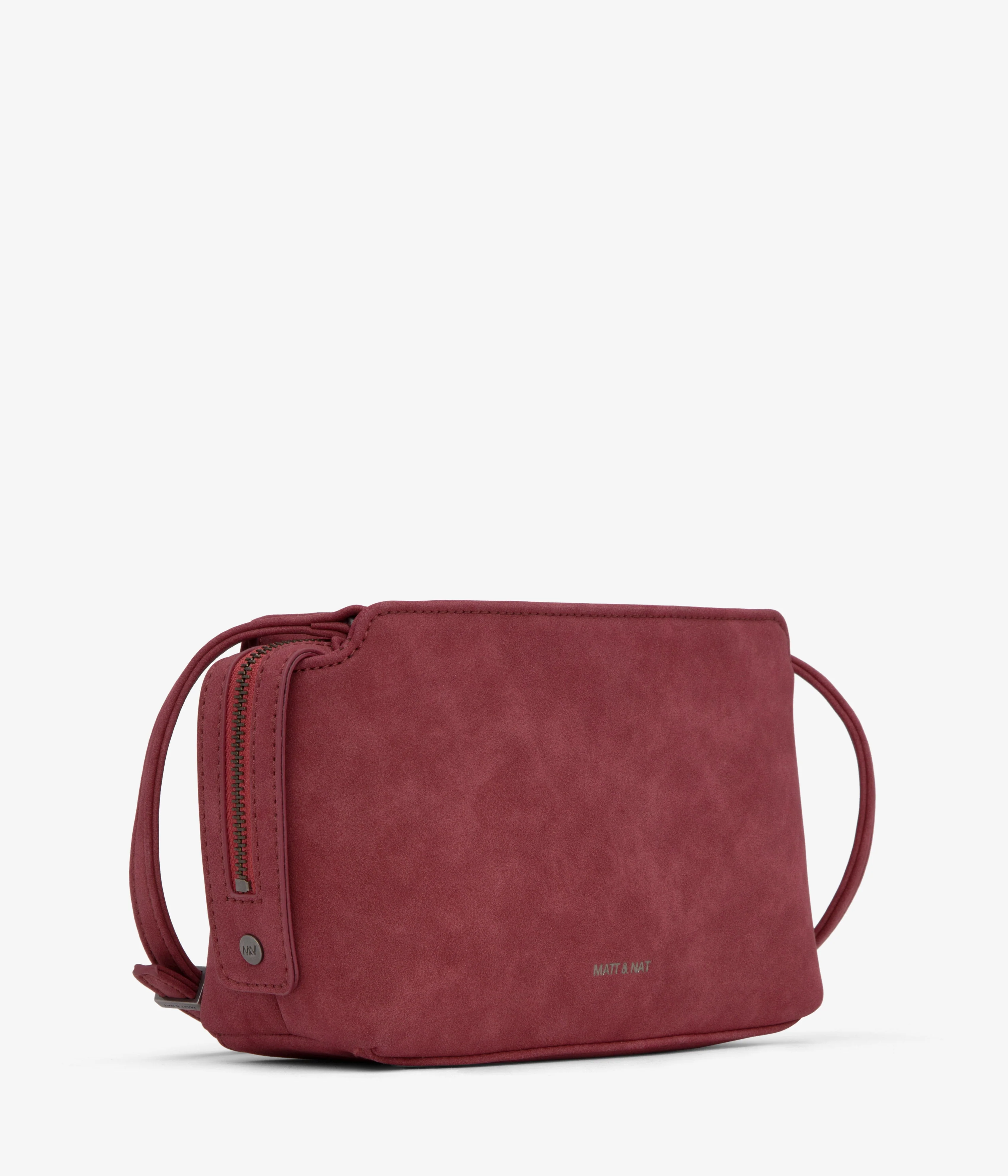 RAVEN Vegan Crossbody Bag - Suede - Image 7