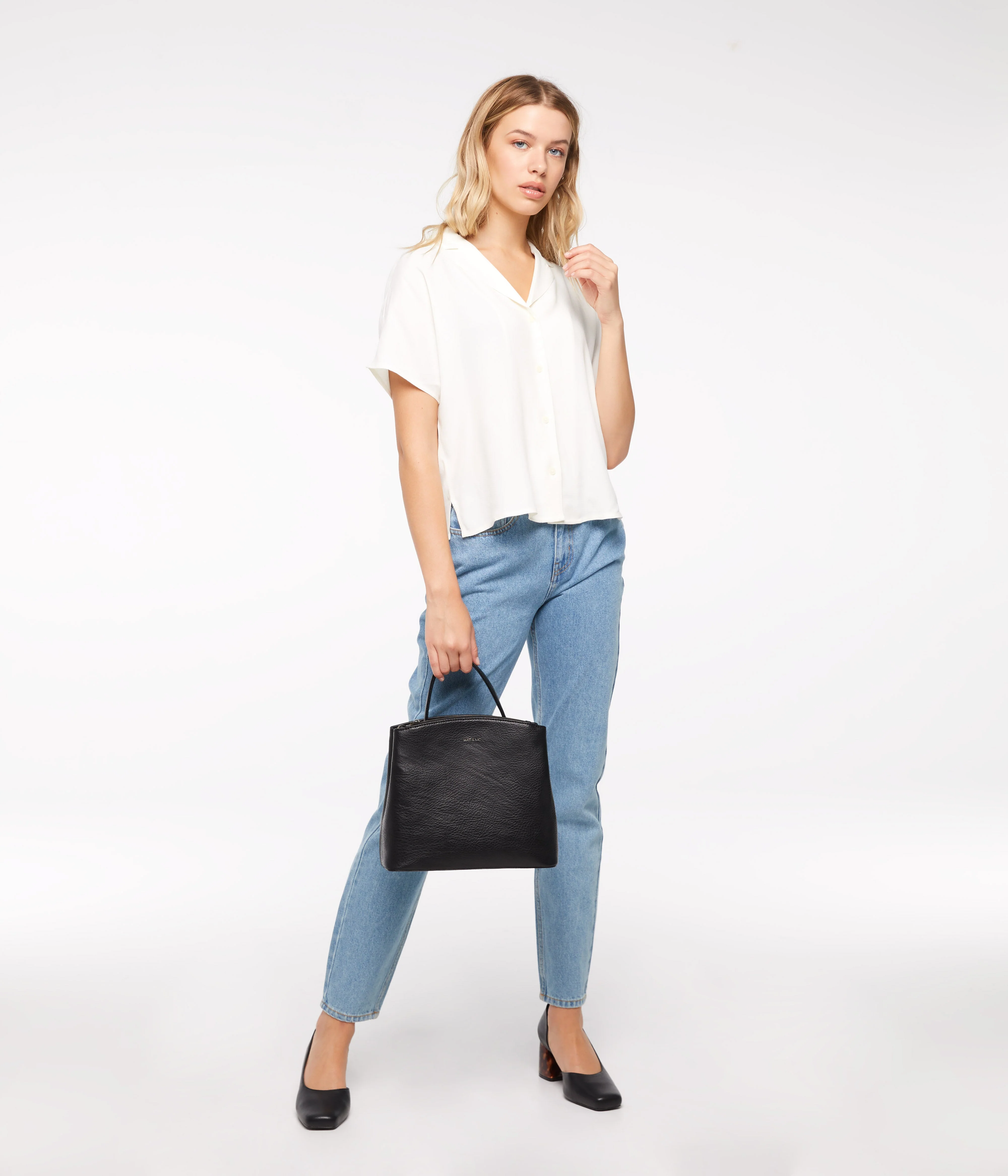 REES Vegan Satchel - Dwell - Image 4
