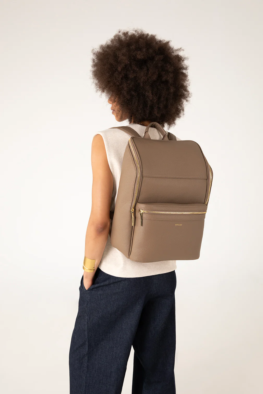 REMI Vegan Backpack - Grain - Image 35