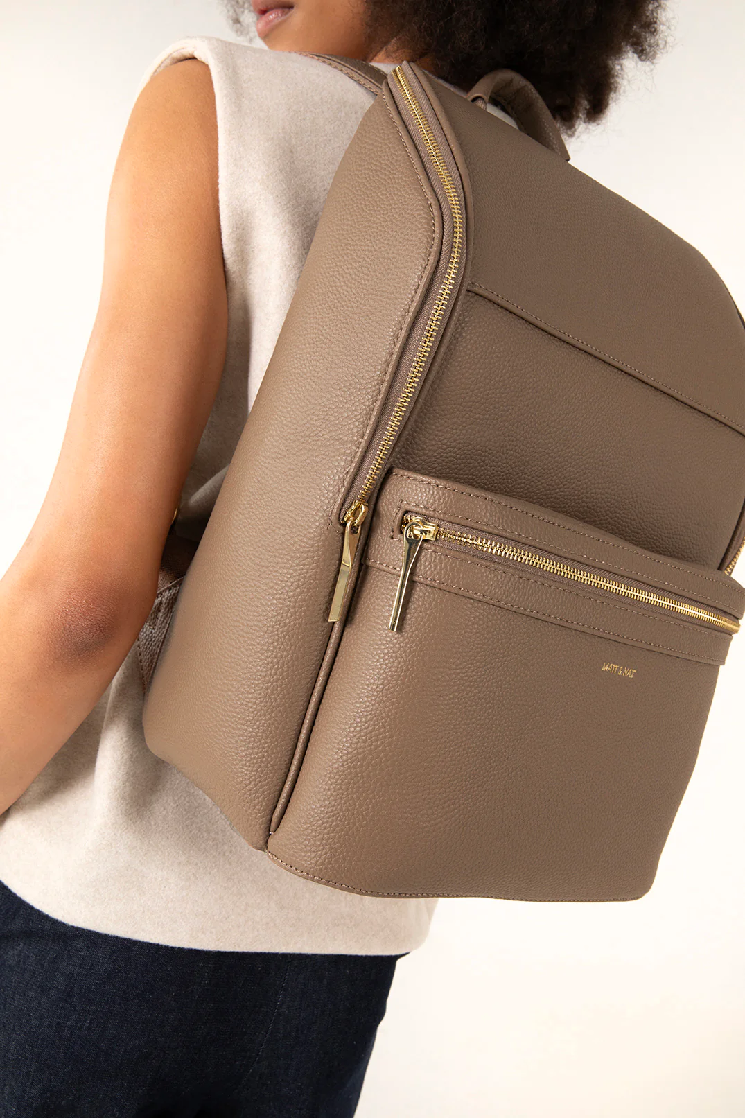 REMI Vegan Backpack - Grain - Image 46