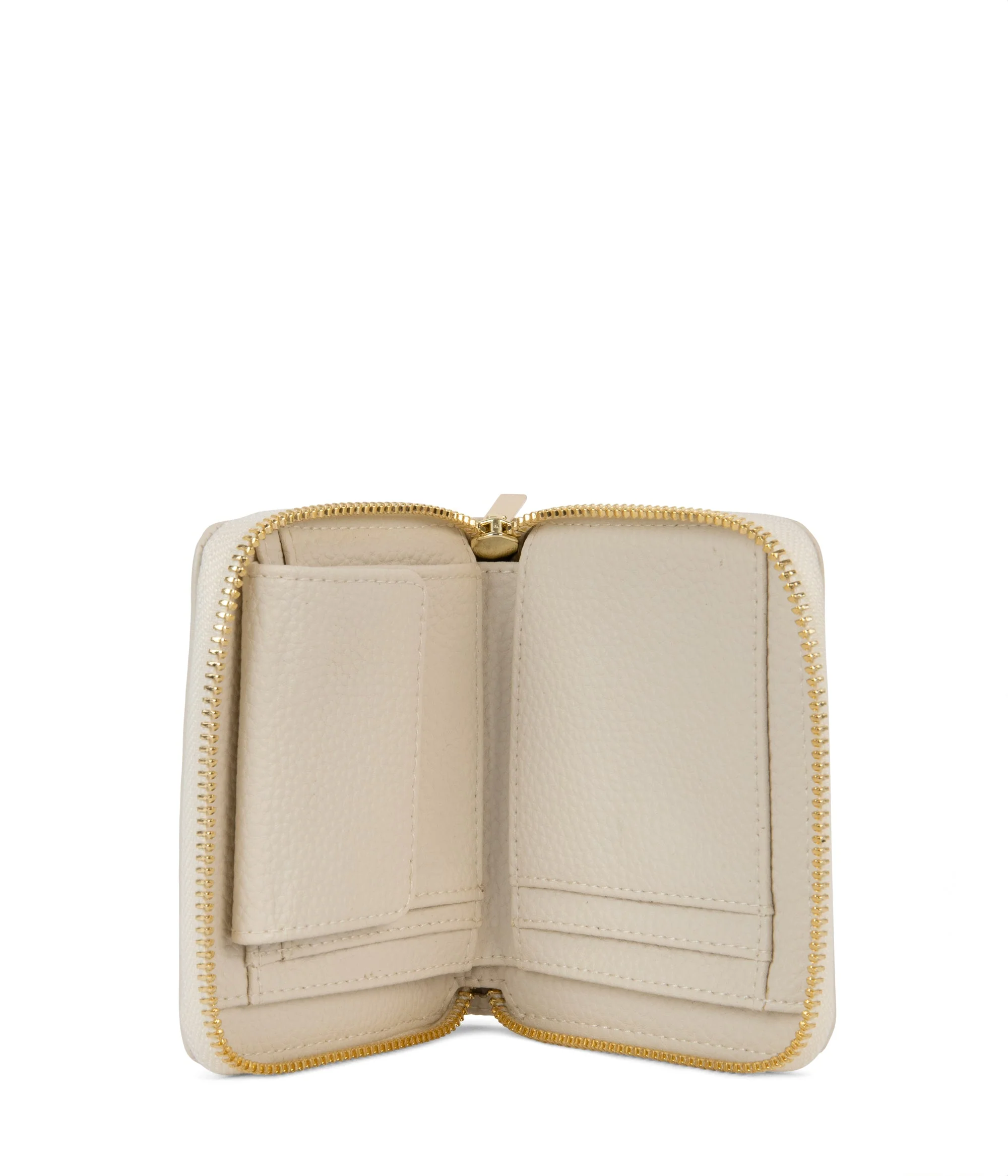 RUE Small Vegan Zip Wallet - Grain - Image 13