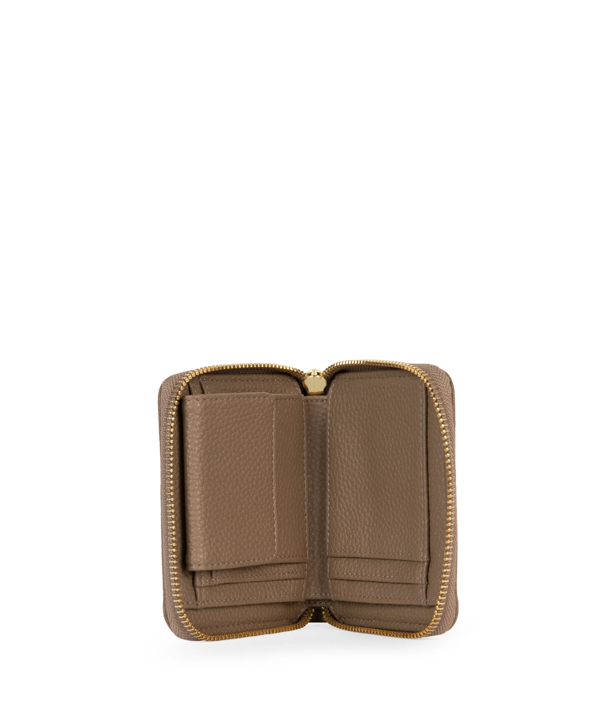 RUE Small Vegan Zip Wallet - Grain - Image 38