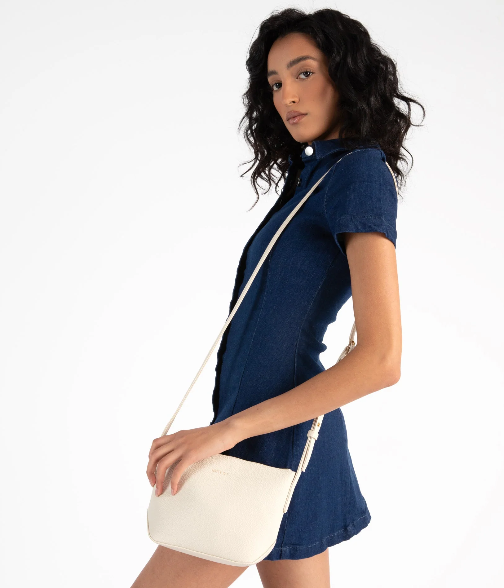 SAM Vegan Crossbody Bag - Grain - Image 11