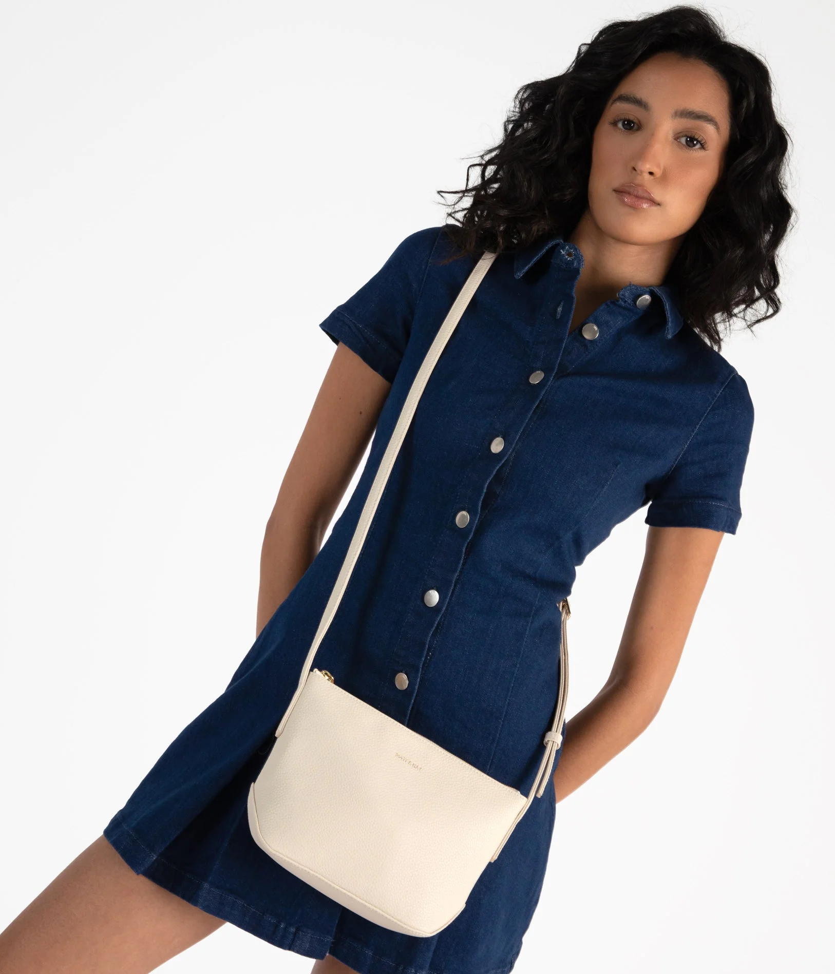 SAM Vegan Crossbody Bag - Grain - Image 18
