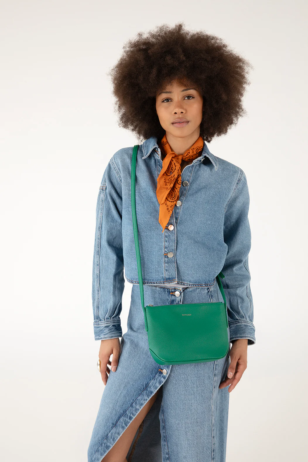 SAM Vegan Crossbody Bag - Grain - Image 2