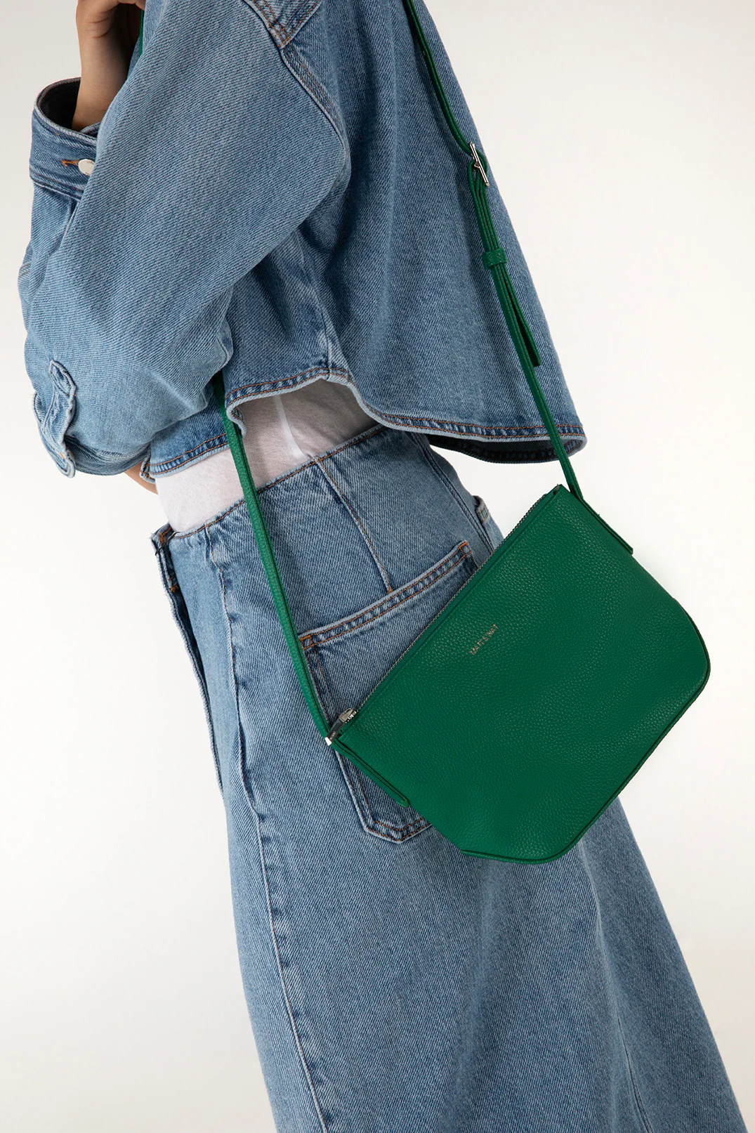SAM Vegan Crossbody Bag - Grain - Image 4