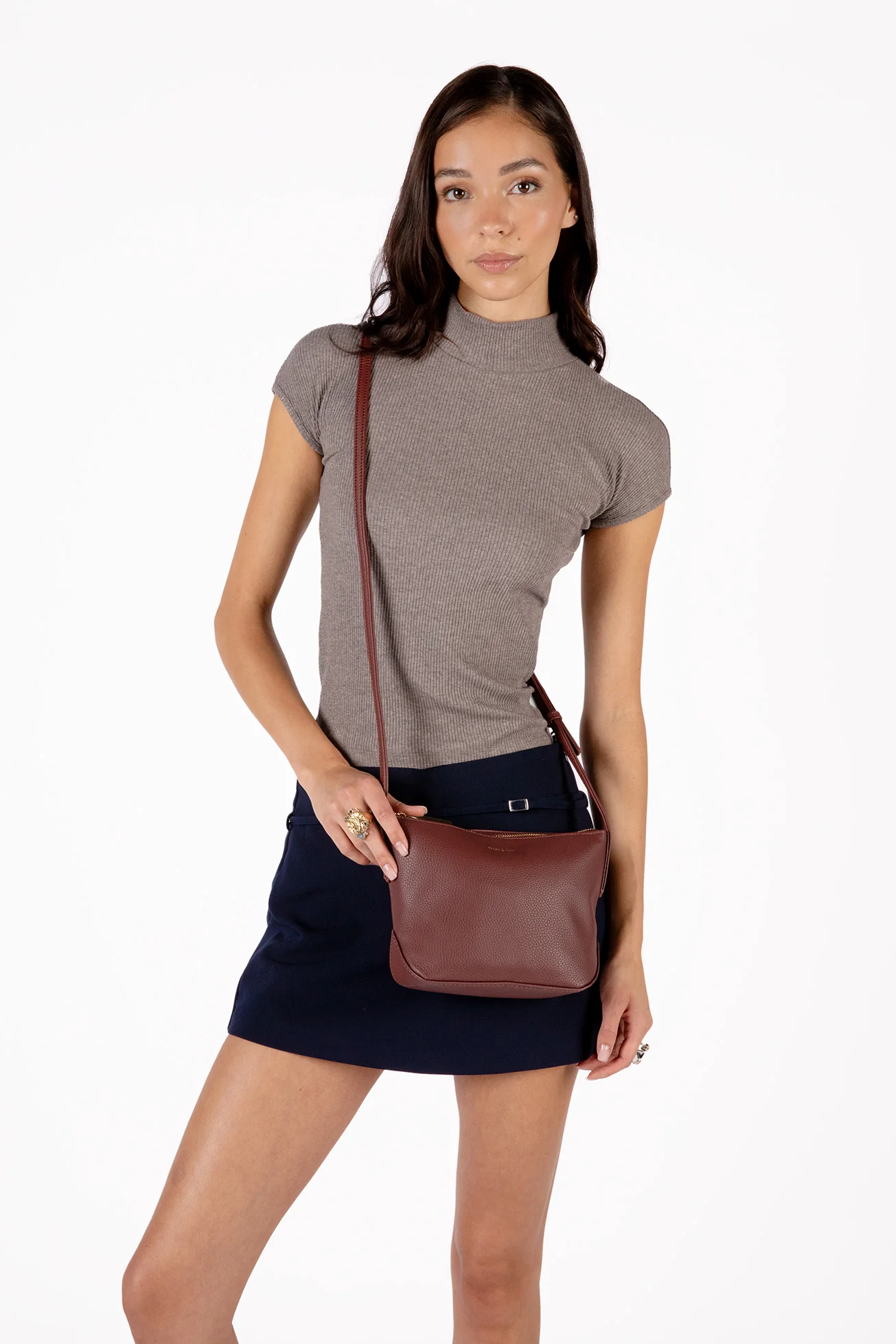 SAM Vegan Crossbody Bag - Grain - Image 66