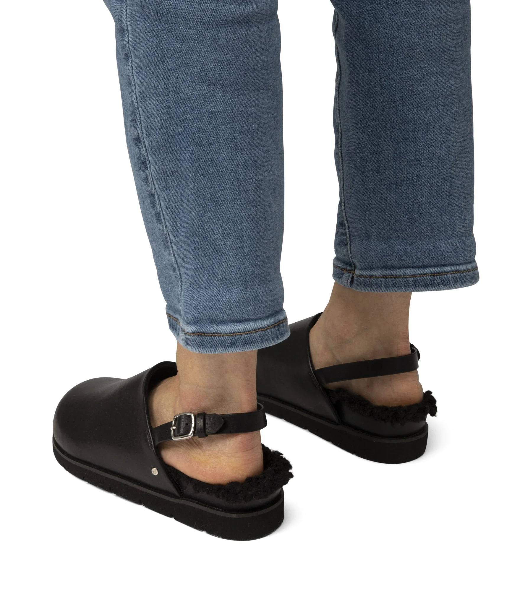 SARO Women's Vegan Mule Shoes - Image 3