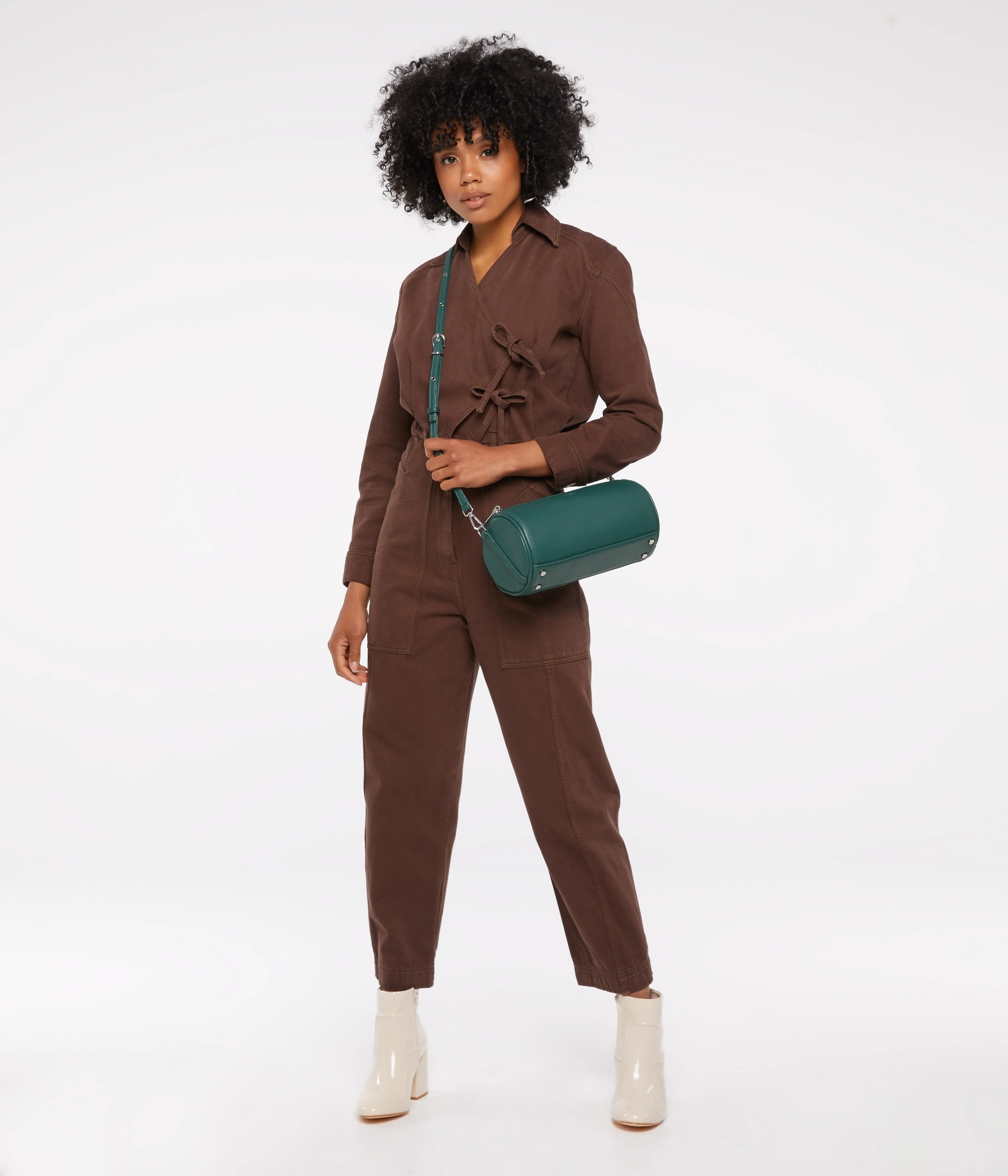 SEOUL Vegan Barrel Satchel - Loom - Image 16