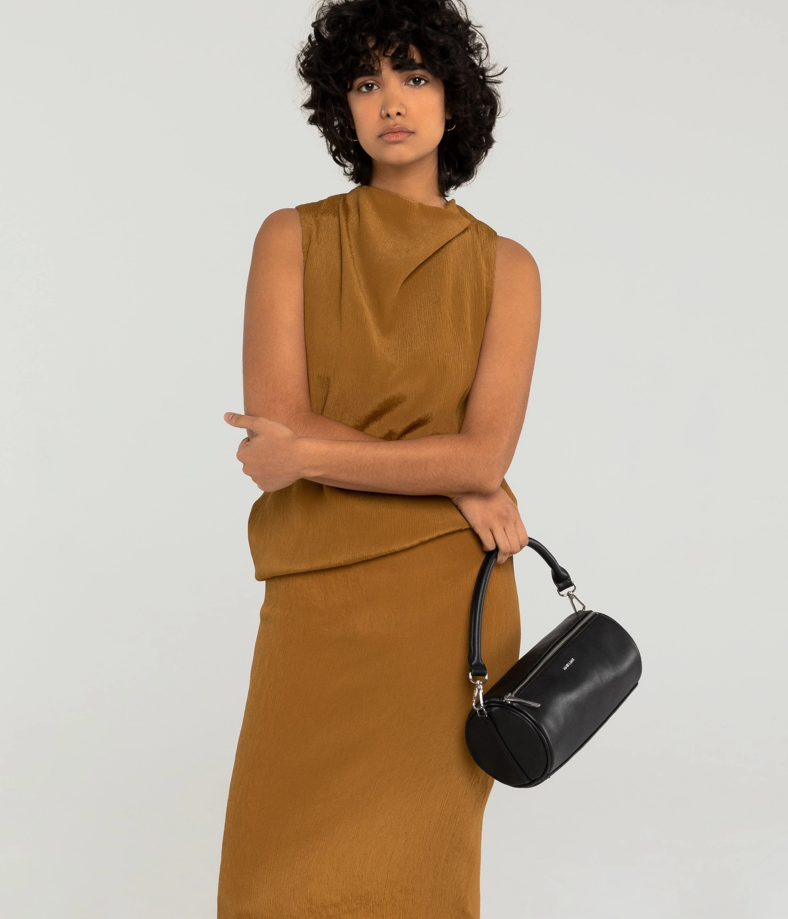 SEOUL Vegan Barrel Satchel - Loom - Image 6