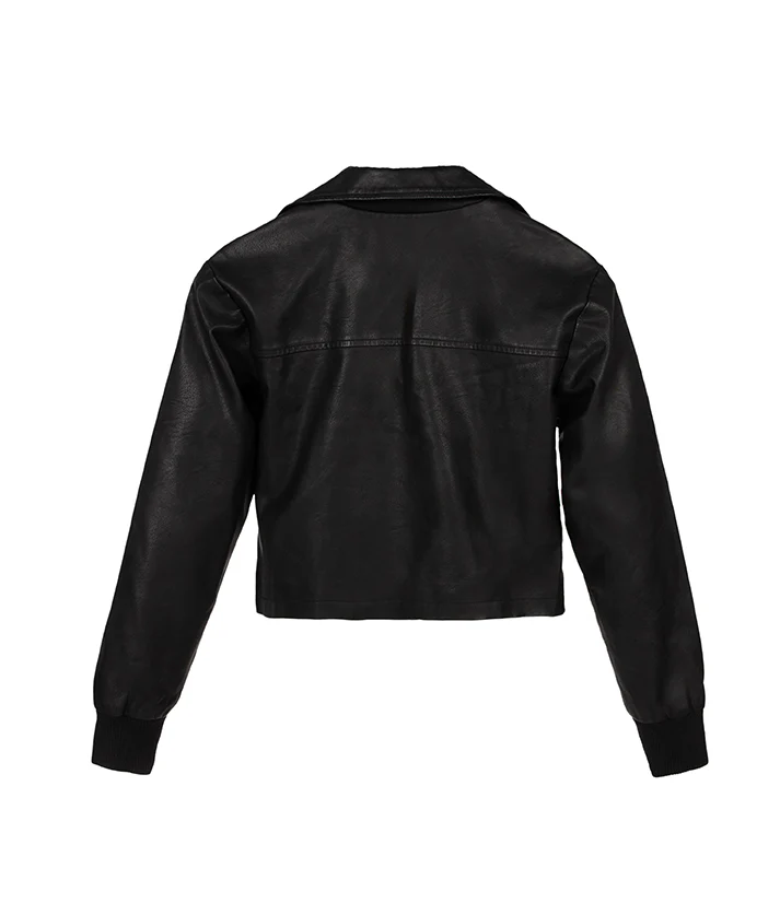SESSA Vegan Biker Jacket - Image 11