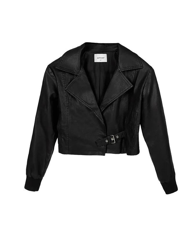 SESSA Vegan Biker Jacket - Image 7