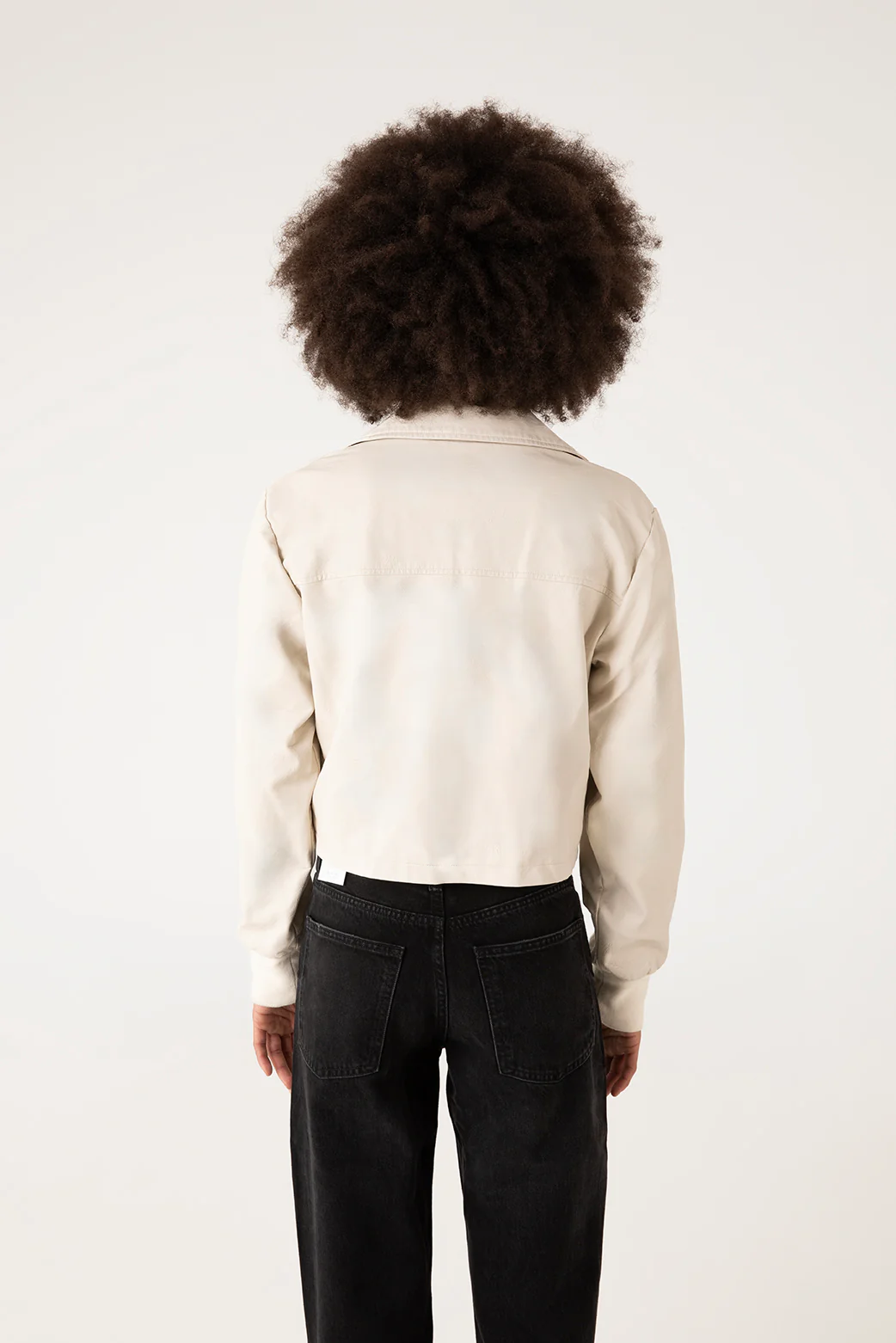 SESSA Vegan Biker Jacket - Image 9