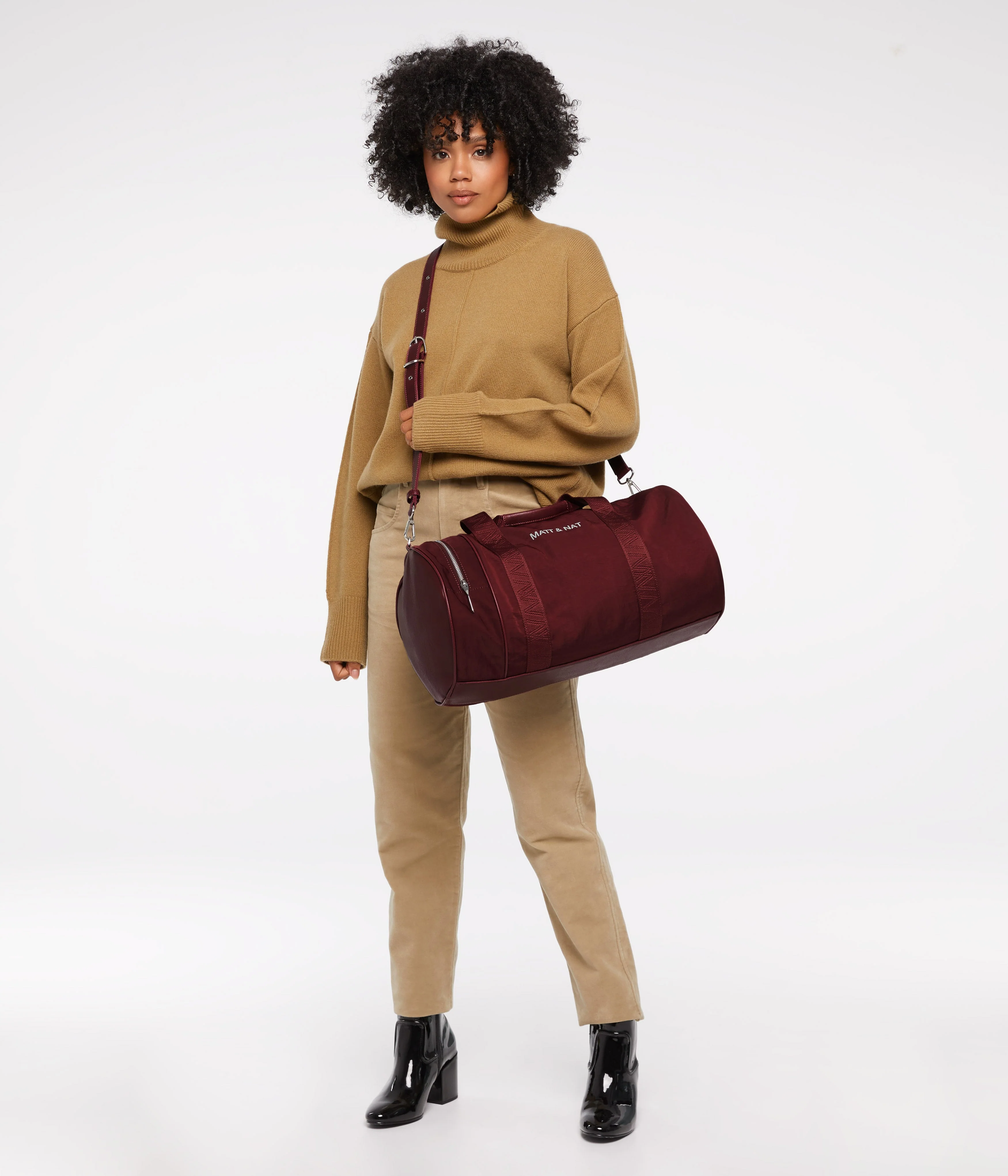 SHAY Vegan Duffle Bag - Oam - Image 17