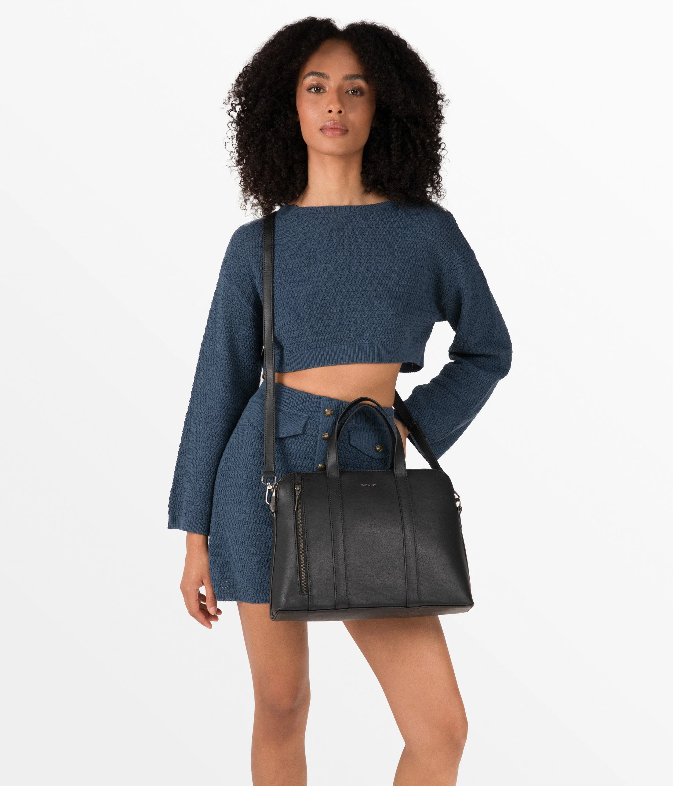 SONA Vegan Satchel Briefcase - Arbor - Image 41