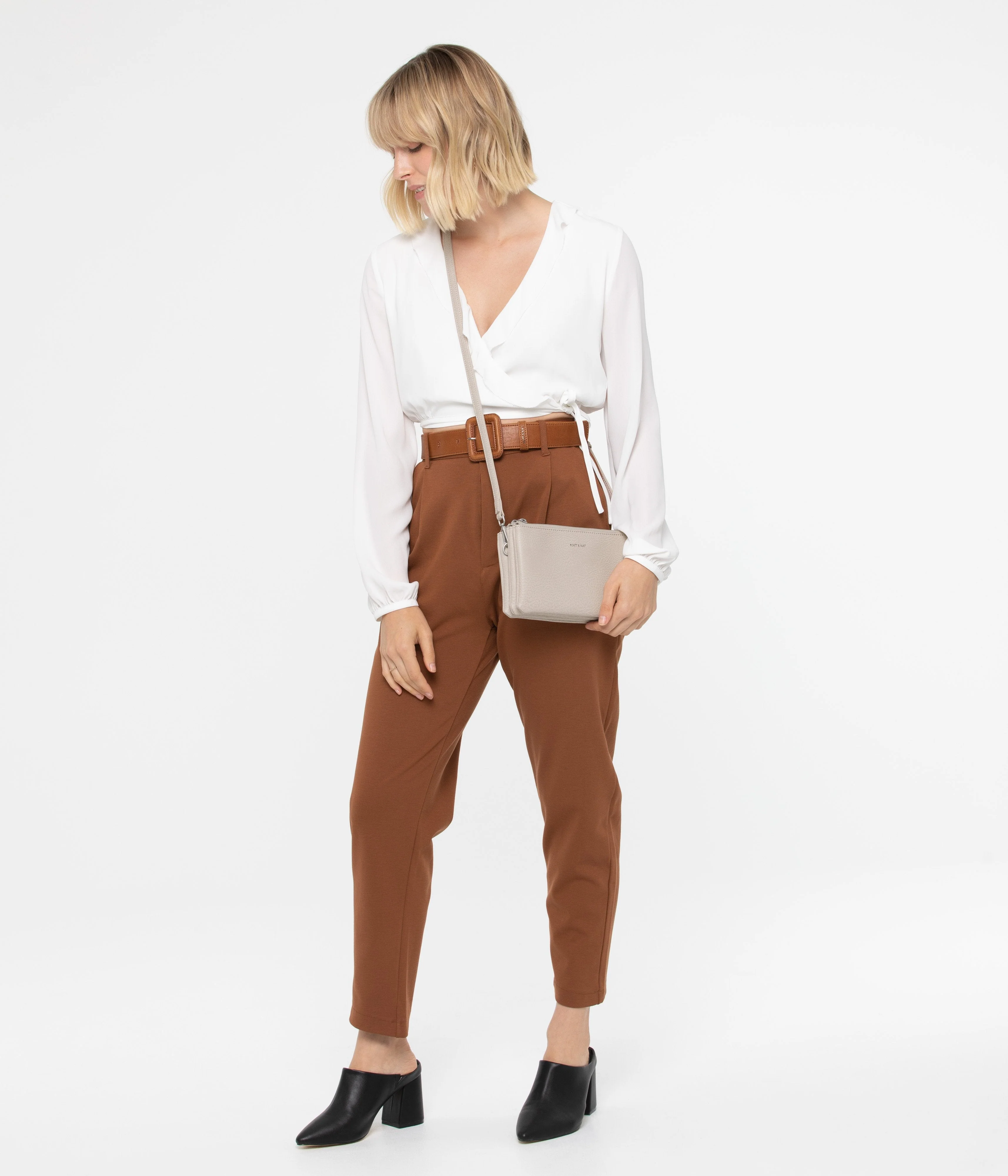 TRIPLET Vegan Crossbody Bag - Dwell - Image 36