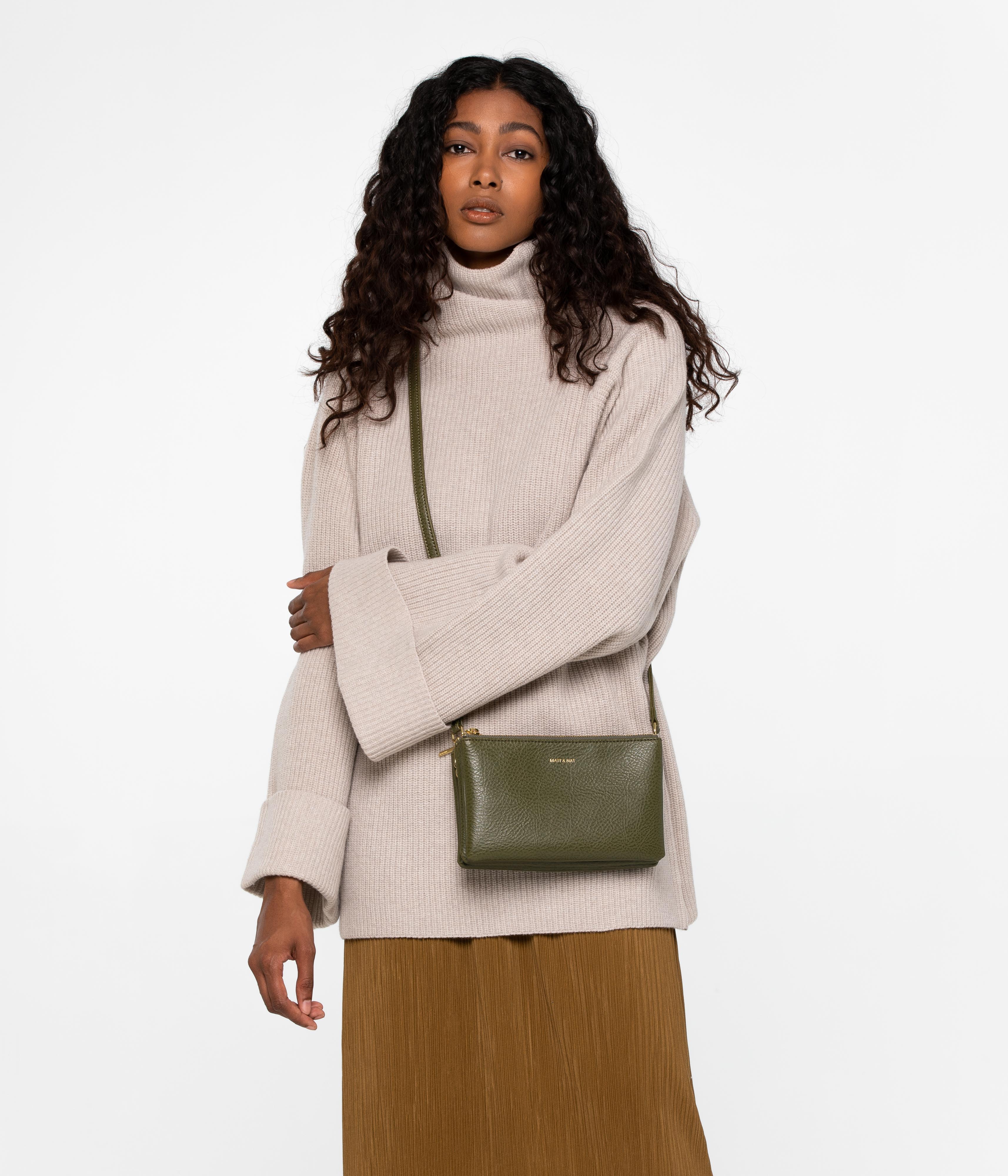 TRIPLET Vegan Crossbody Bag - Dwell - Image 44
