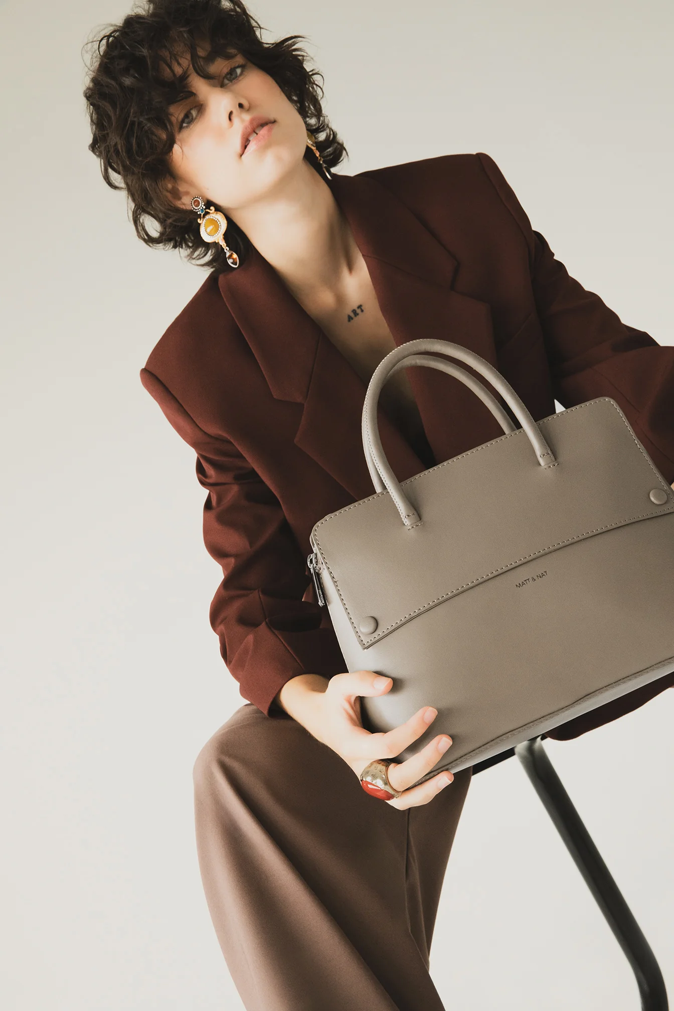 SILVA Vegan Satchel - UPPEAL™ - Image 2
