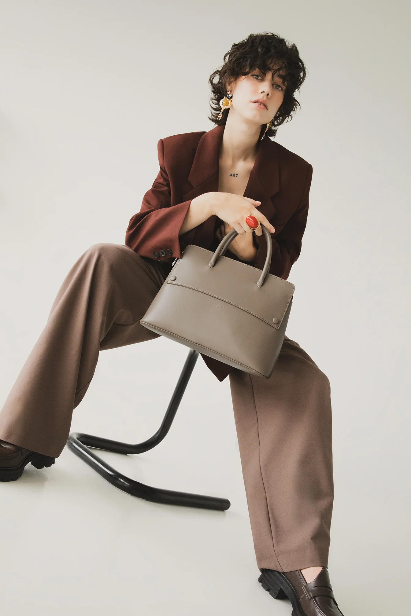 SILVA Vegan Satchel - UPPEAL™ - Image 3