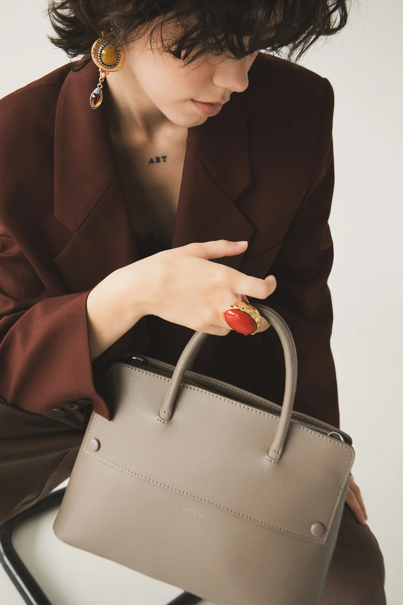 SILVA Vegan Satchel - UPPEAL™ - Image 4