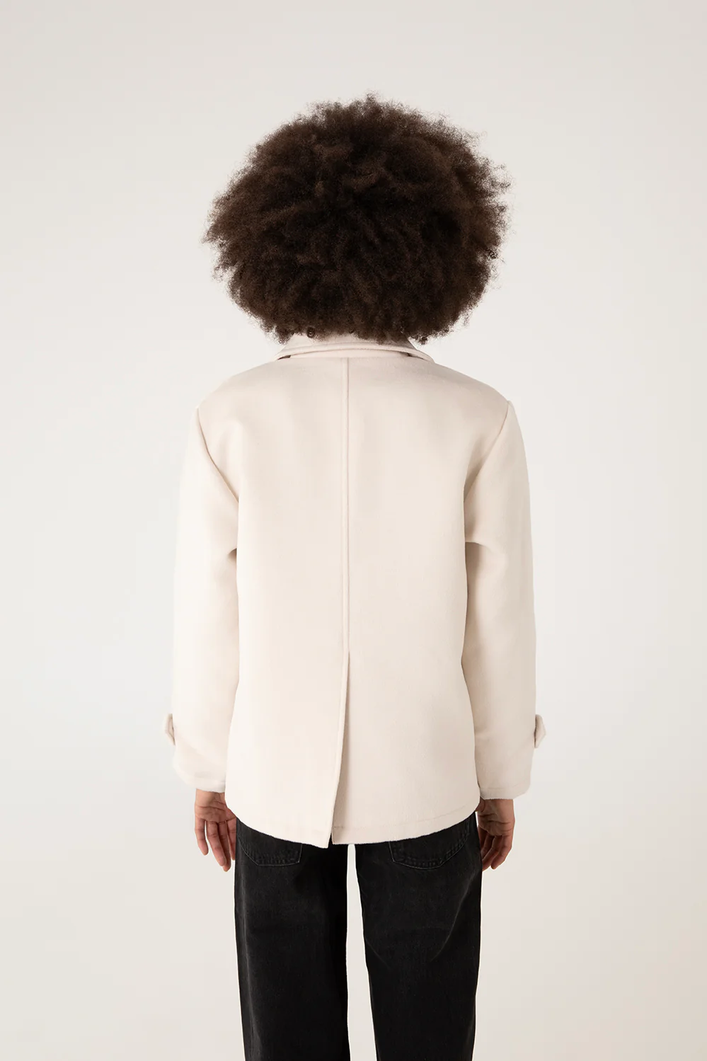 RIA Women's Vegan Wool Coat - Image 10
