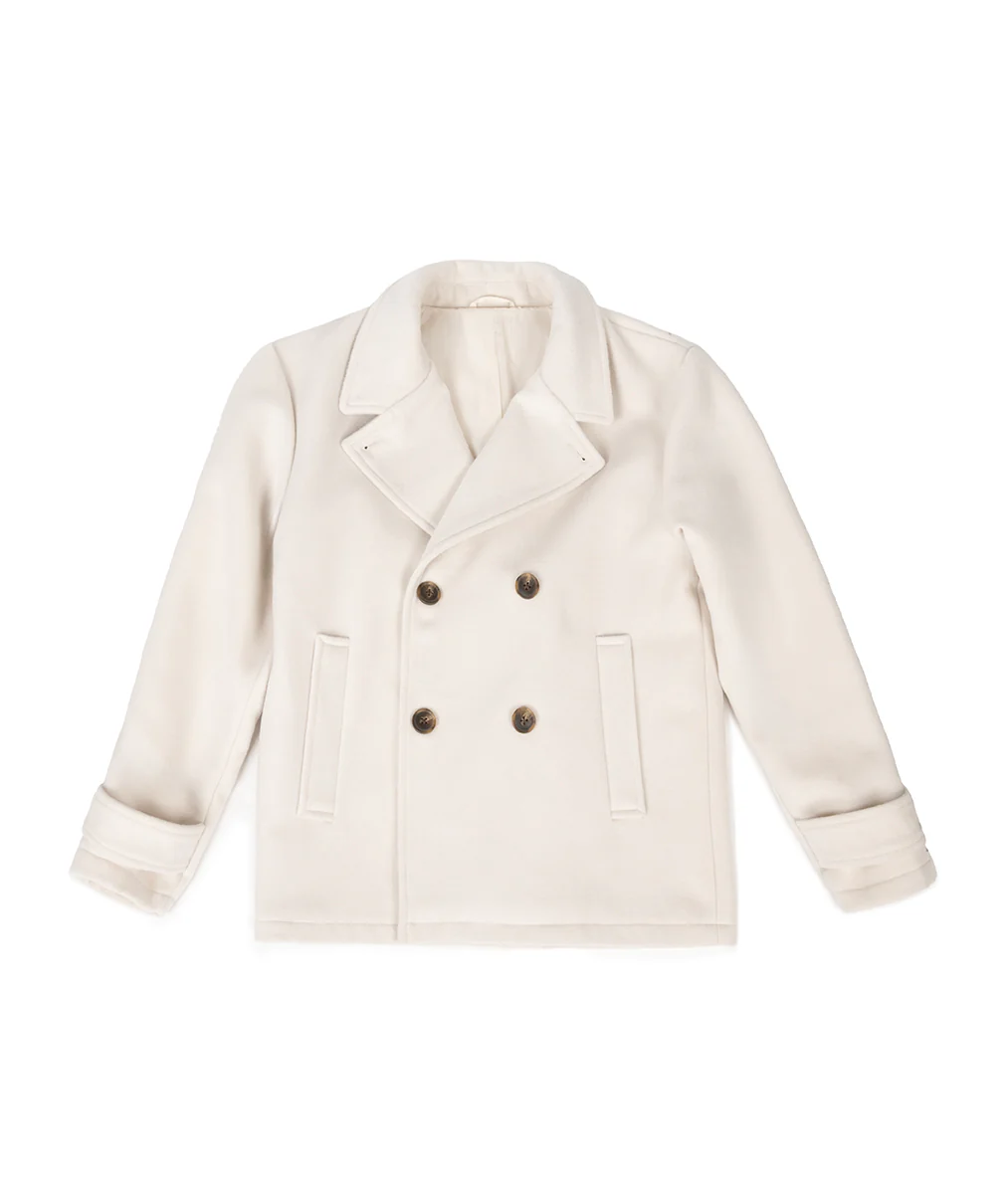 RIA Women's Vegan Wool Coat - Image 7