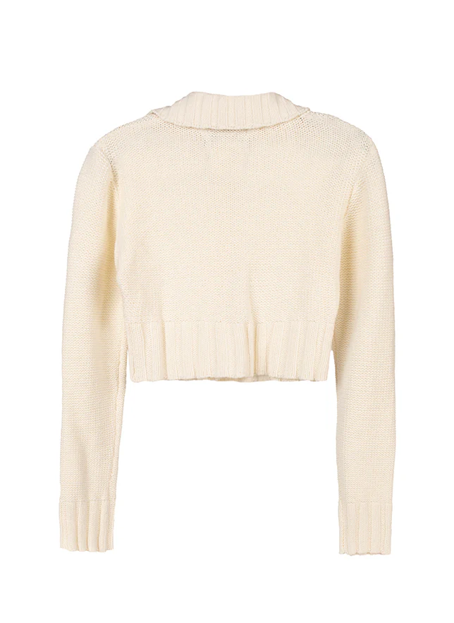 Lior Cropped Vegan Sweater - Image 10