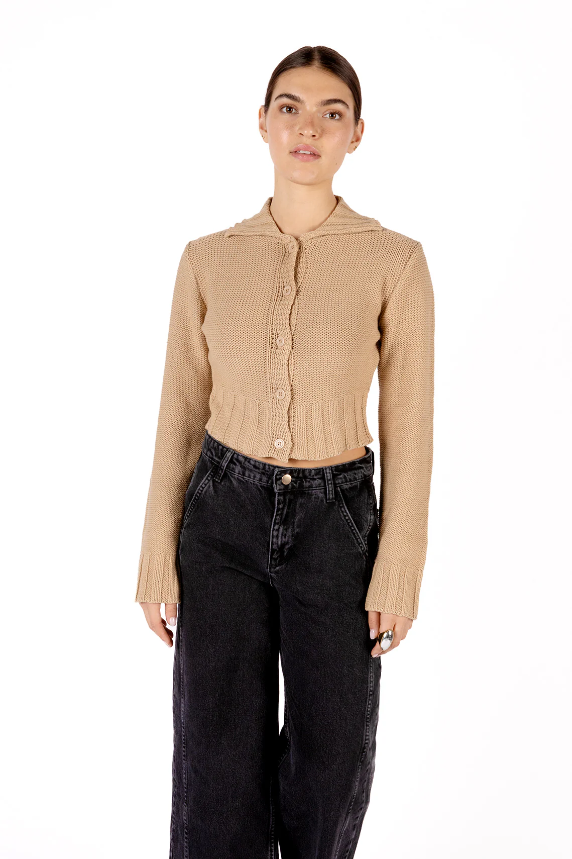 Lior Cropped Vegan Sweater - Image 12