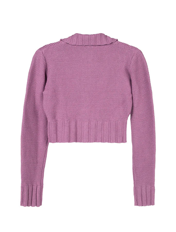 Lior Cropped Vegan Sweater - Image 5